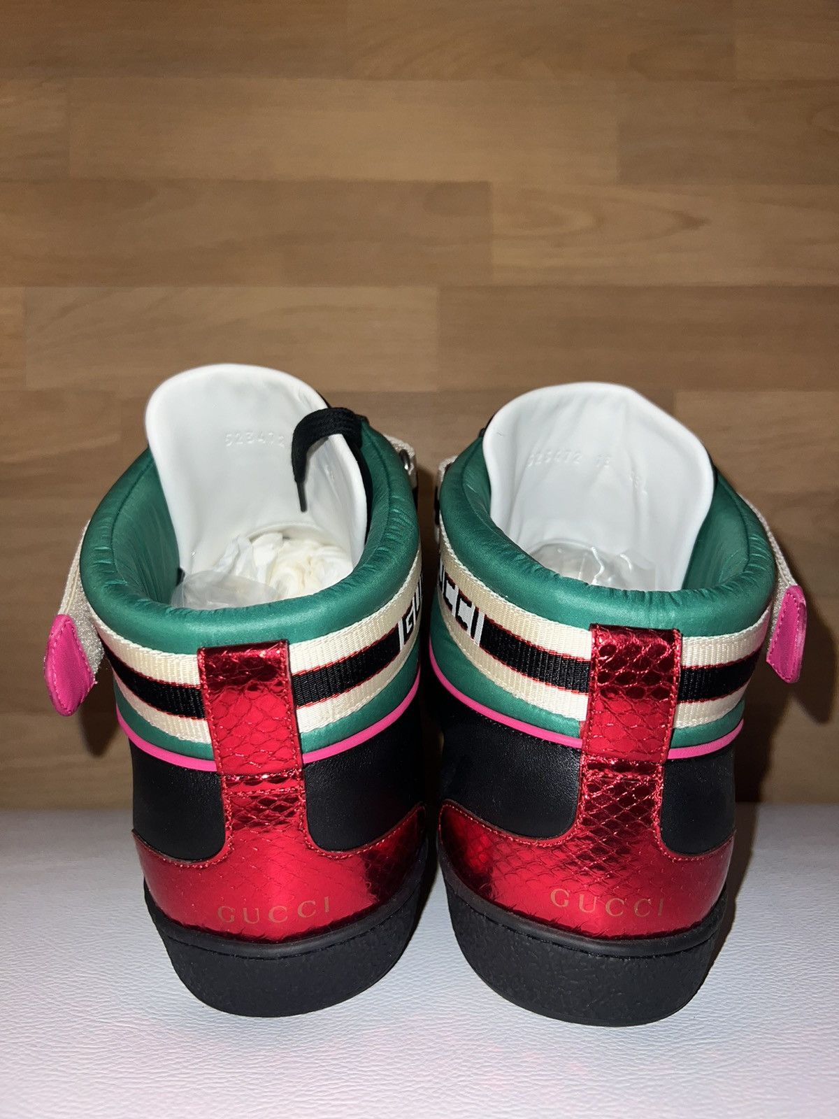 Gucci Gucci Mid-Top Sneaker Size US 13 / EU 46 - 10 Thumbnail