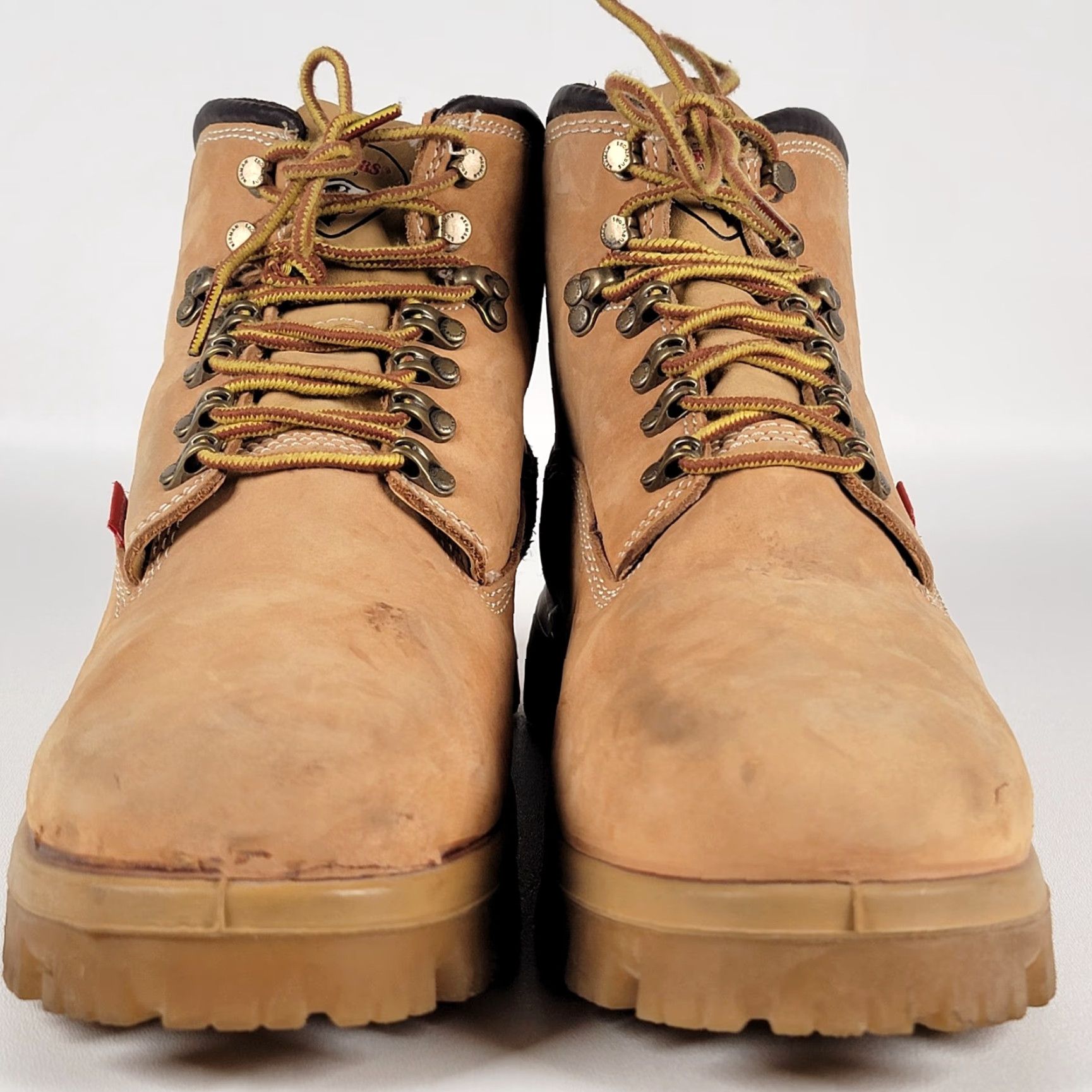 Vintage Herman Survivors Breaker Tan Waterproof Steel Toe Work Boots Men's Size 12M Size US 12 / EU 45 - 3 Thumbnail