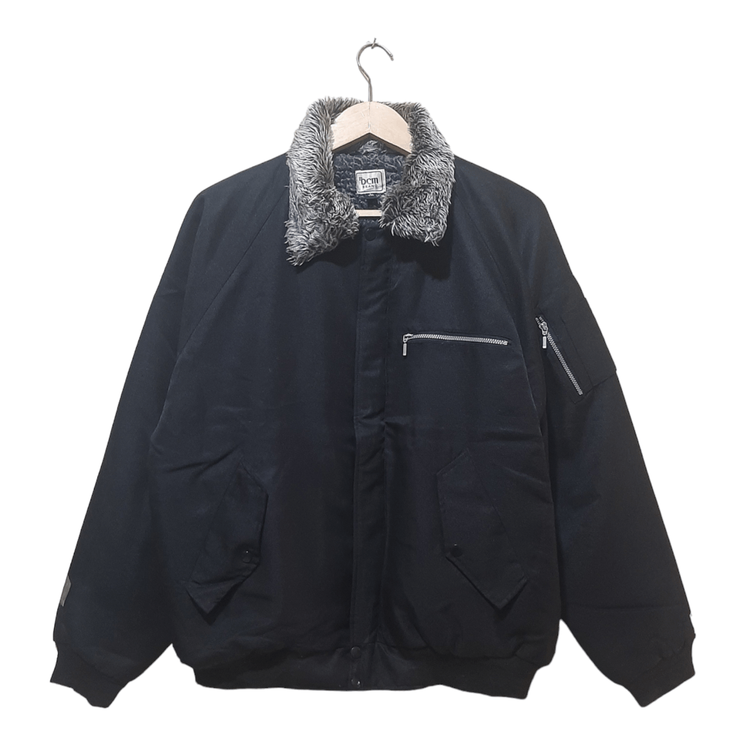 Japanese Brand DCM Brand fux Fur Collar Jacket Size US L / EU 52-54 / 3 - 1 Thumbnail