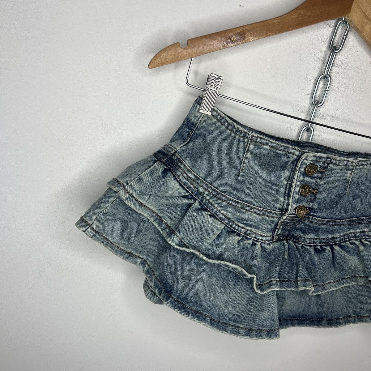 Miss Sixty Miss Sixty Style Vintage Mini Skirt Size 26" / US 2 / IT 38 - 3 Thumbnail