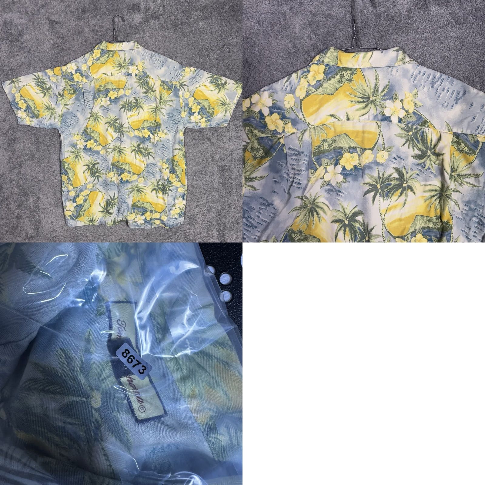 Tommy Bahama Tommy Bahama Shirt Mens M Camp Floral 100% Silk Palm Trees IslandZone Hawaiian Shirt Size US M / EU 48-50 / 2 - 8 Thumbnail