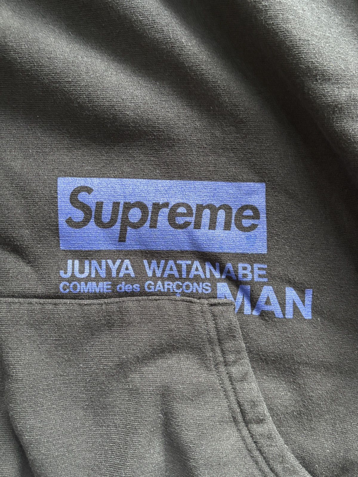 Comme des Garcons × Junya Watanabe × Supreme Junya / comme Supreme black hoodie Size US S / EU 44-46 / 1 - 2 Thumbnail