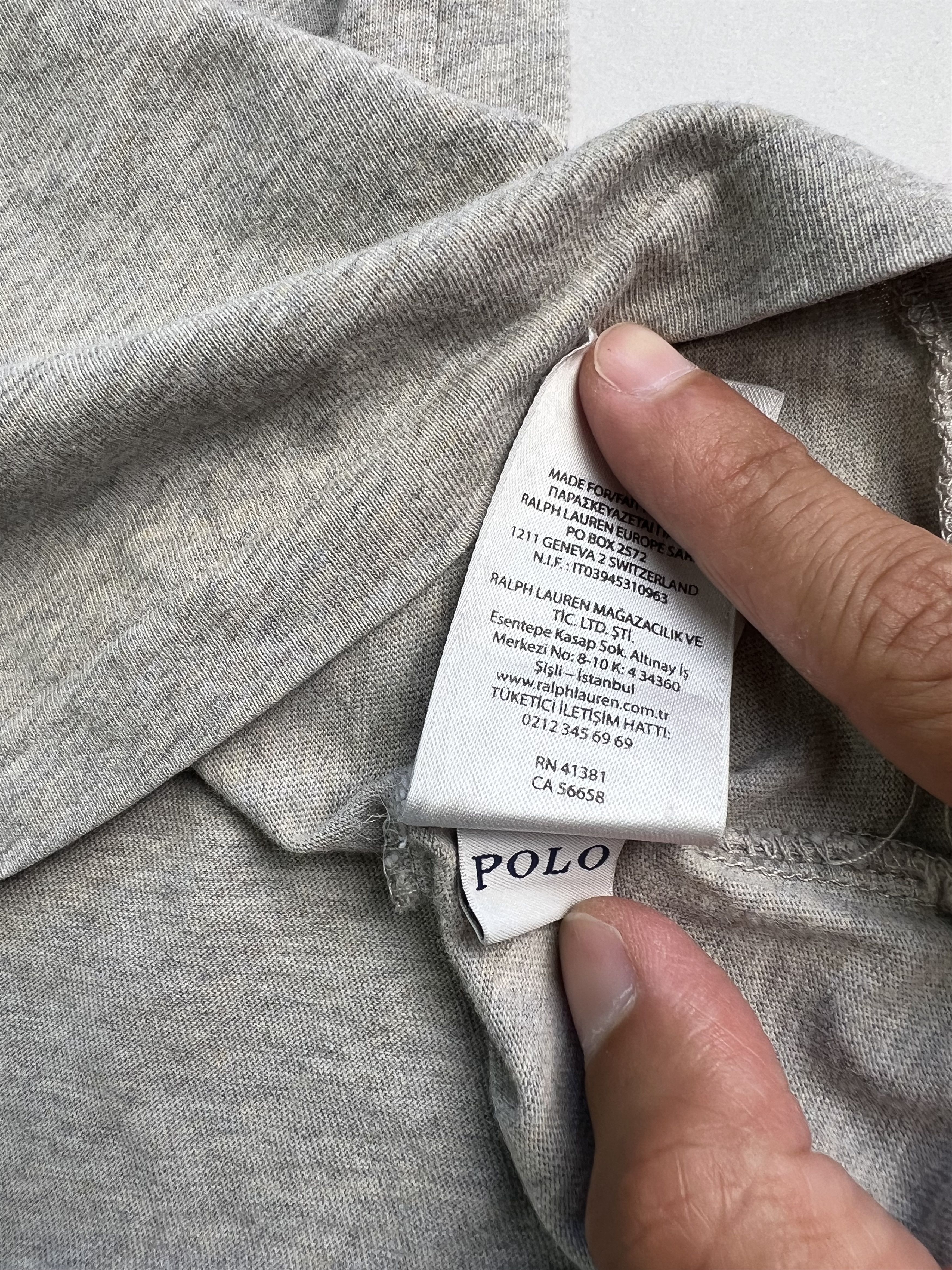 Ralph Lauren Ralph Lauren T-Shirt Grey Medium Size US M / EU 48-50 / 2 - 4 Thumbnail
