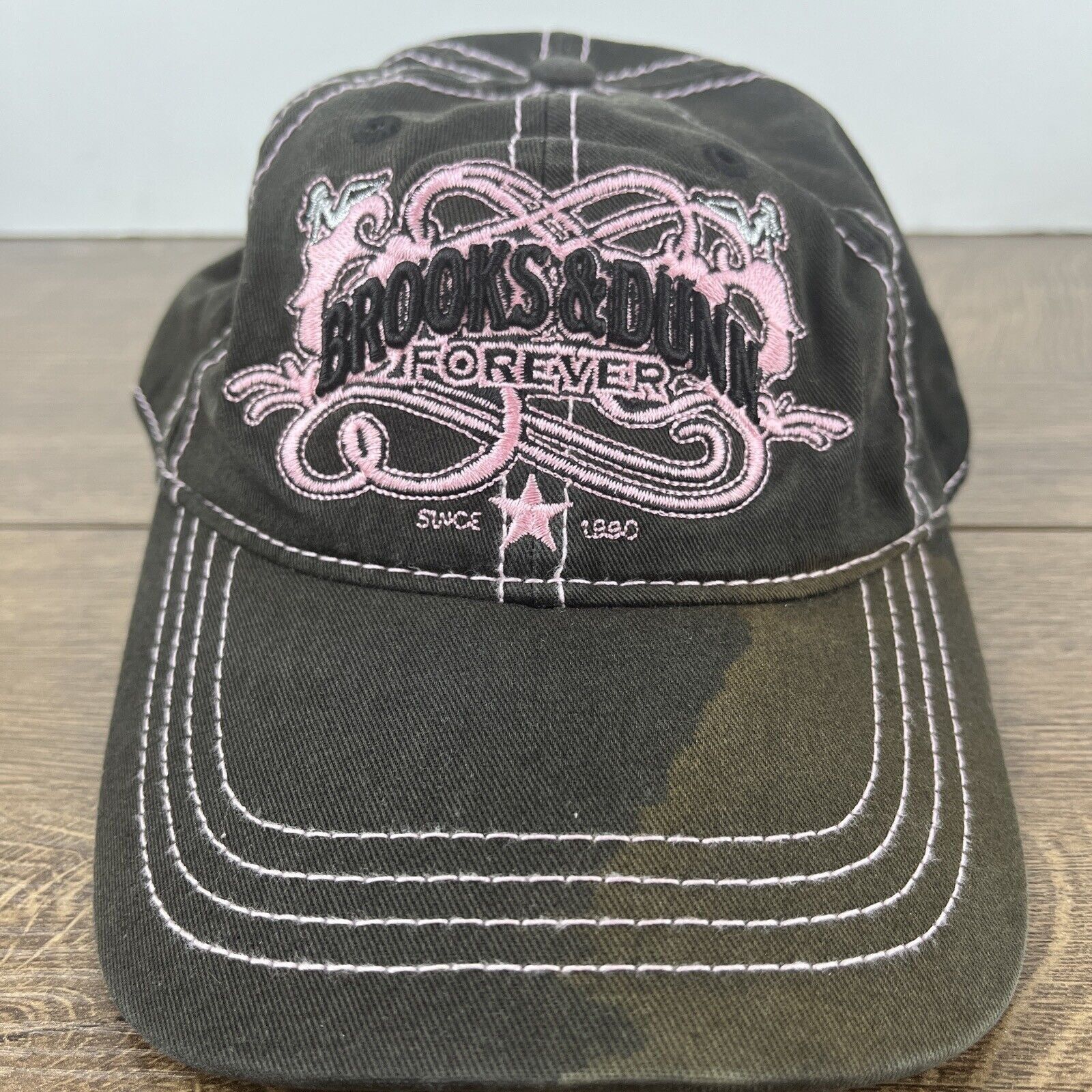 Other Brooks & Dunn Hat Forever Tour Tan Brown Hat Adjustable Adul Size ONE SIZE - 4 Thumbnail