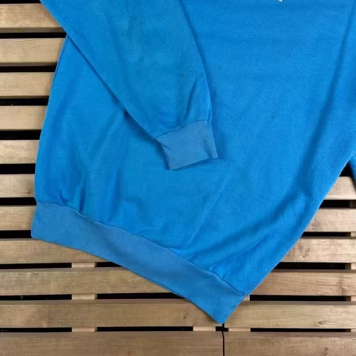 Adidas × Vintage Mens Sweatshirt Adidas Originals Vintage Blue Size L Size US L / EU 52-54 / 3 - 3 Thumbnail