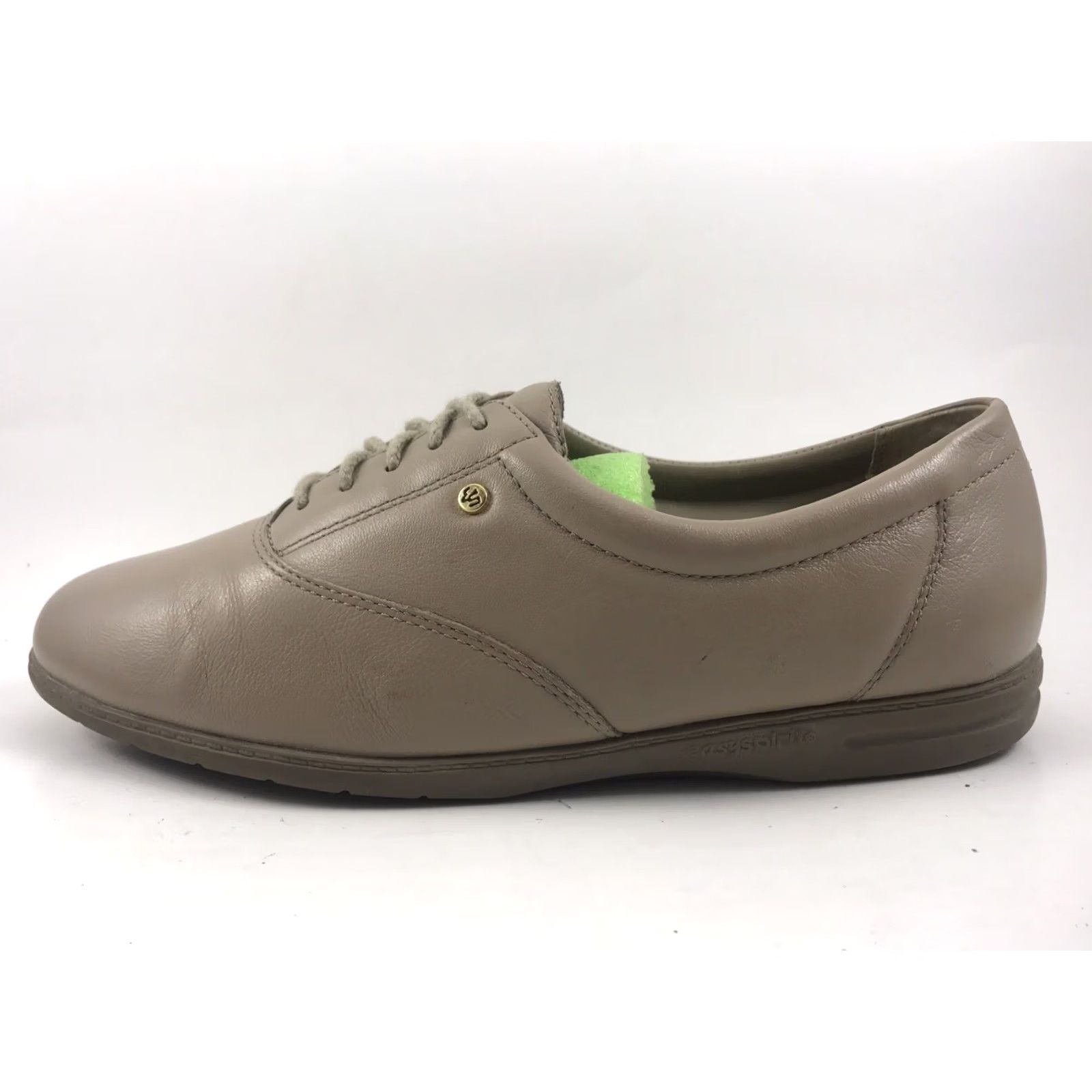 Vintage Easy Spirit 10-Motions Womens Size 7 Beige Leather LaceUp Walking Work Shoes-561 Mens Womens Girls Boys Size US 7 / IT 37 - 7 Thumbnail
