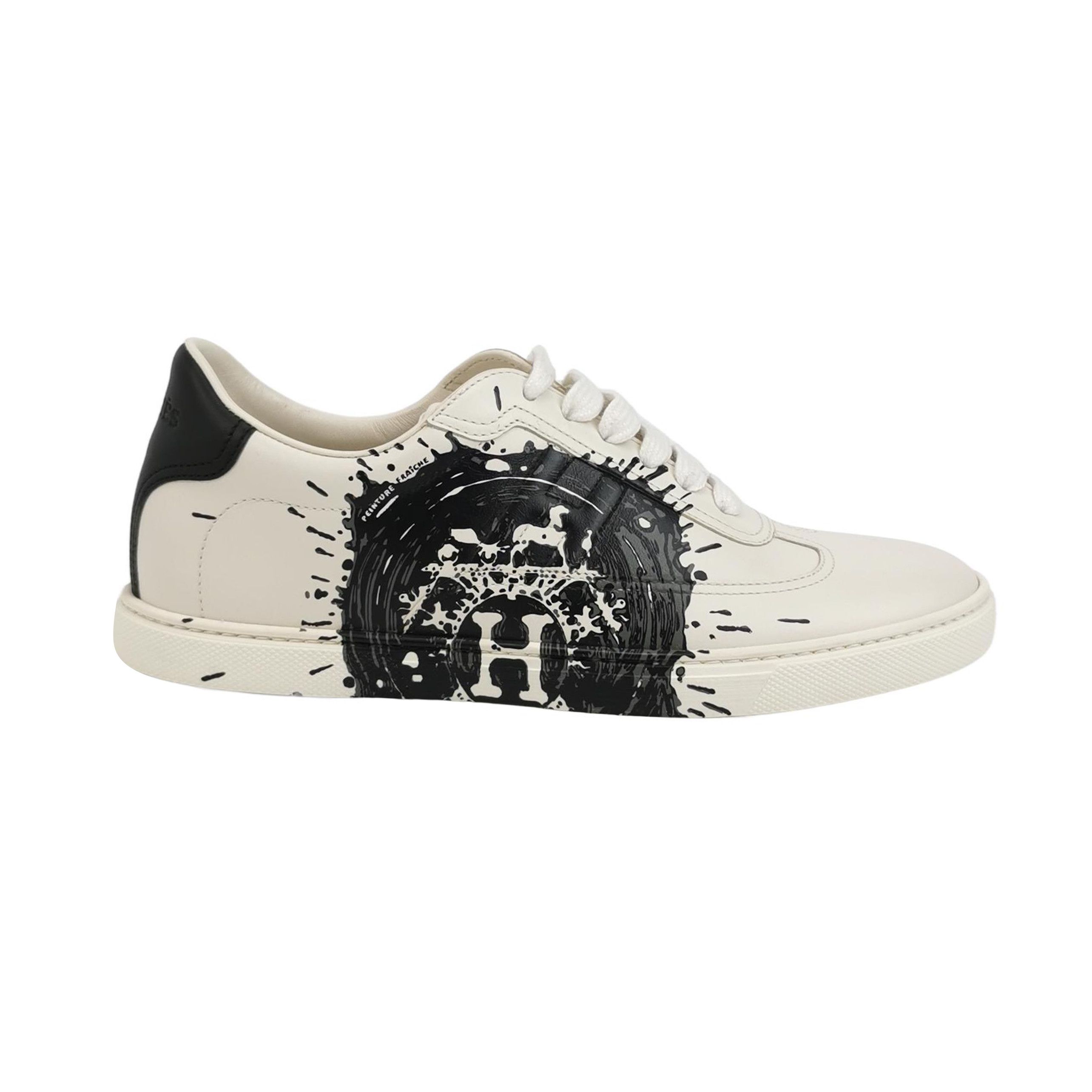 Hermes Hermes Women 7-5 Lowtop Sneakers Size US 7.5 / IT 37.5 - 1 Thumbnail