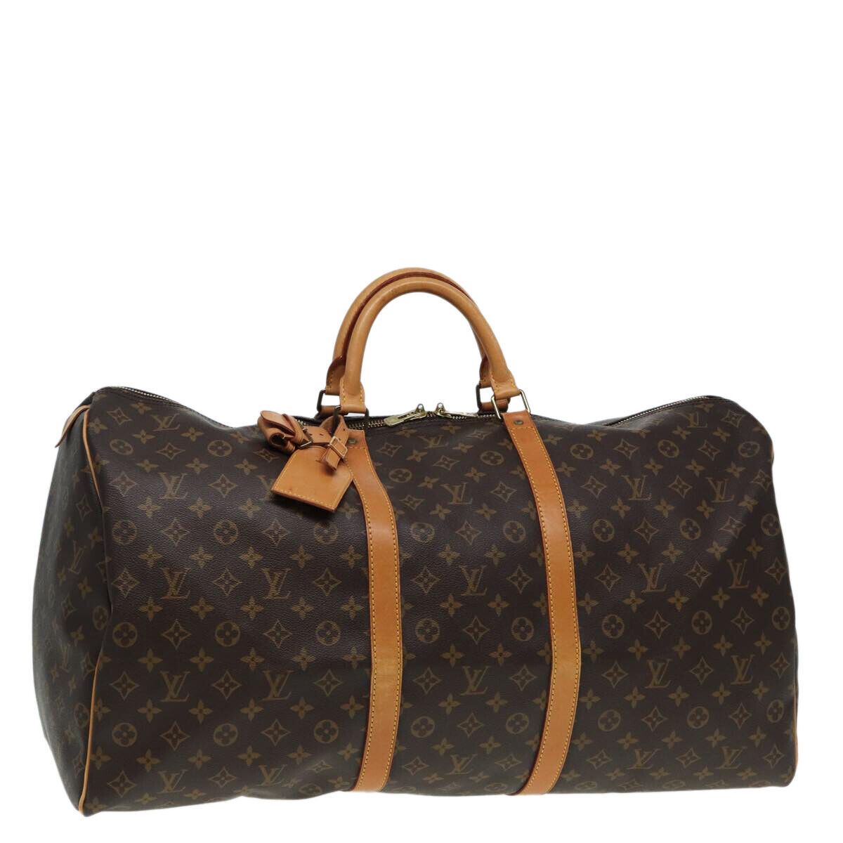 Louis Vuitton LOUIS VUITTON Monogram Keepall 60 Boston Bag Size ONE SIZE - 1 Thumbnail