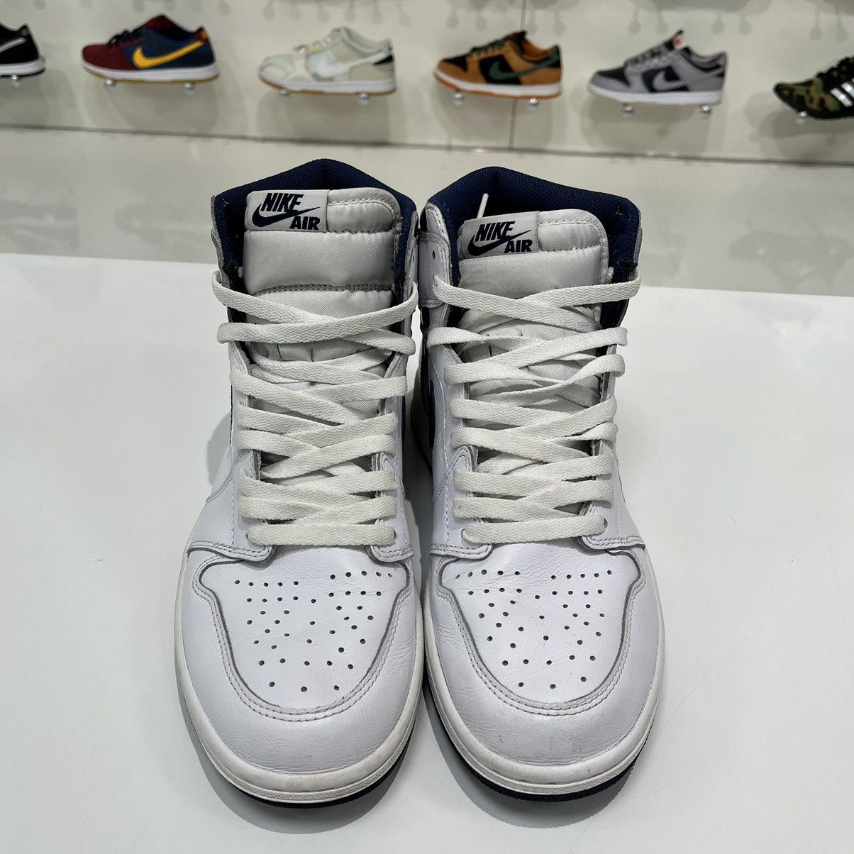 Nike Air Jordan 1 Retro Metallic Navy (2016) Size US 10 / EU 43 - 8 Thumbnail