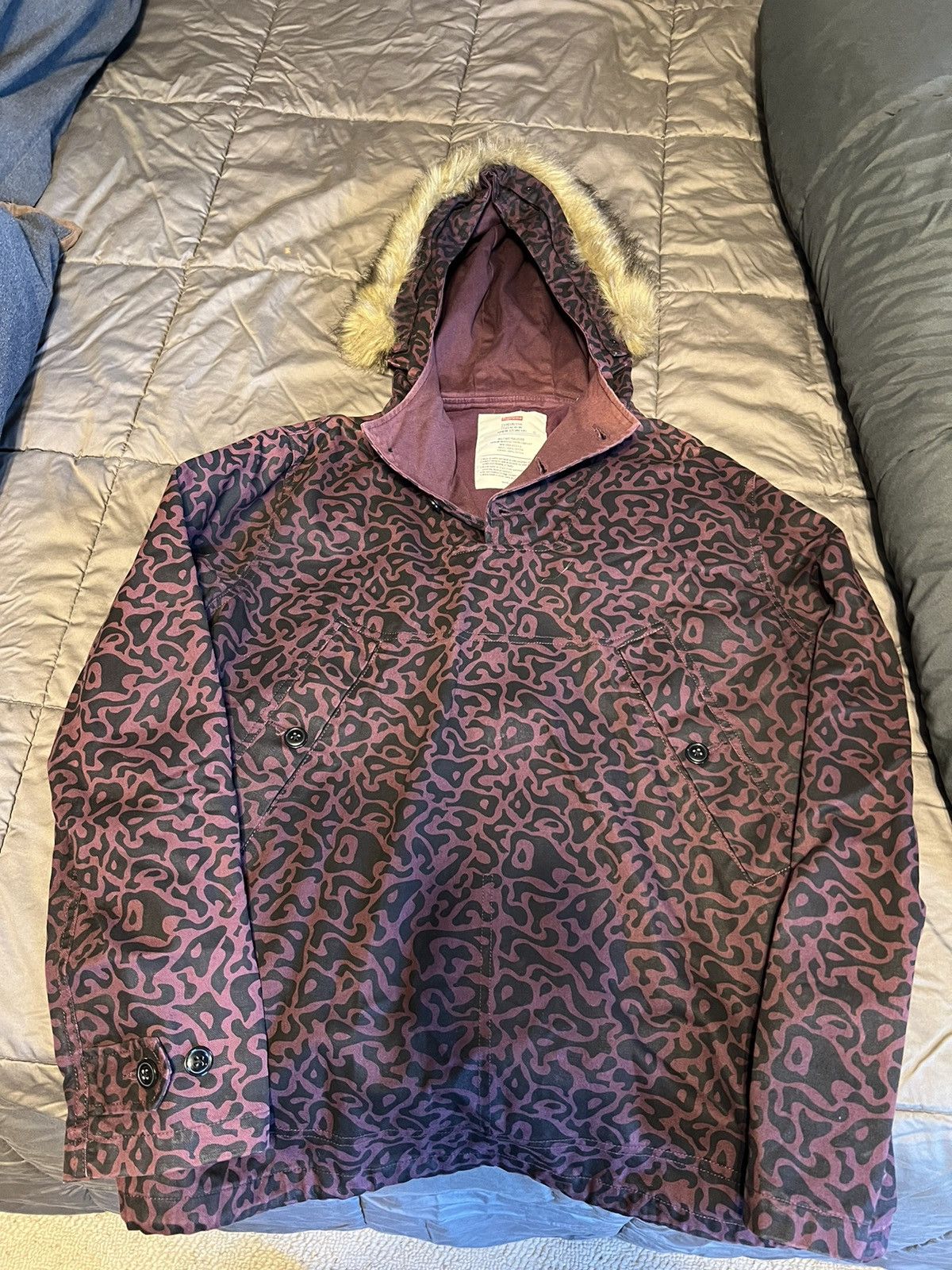 Supreme Supreme Pacific Camo Pullover Jacket - L Size US L / EU 52-54 / 3 - 1 Thumbnail