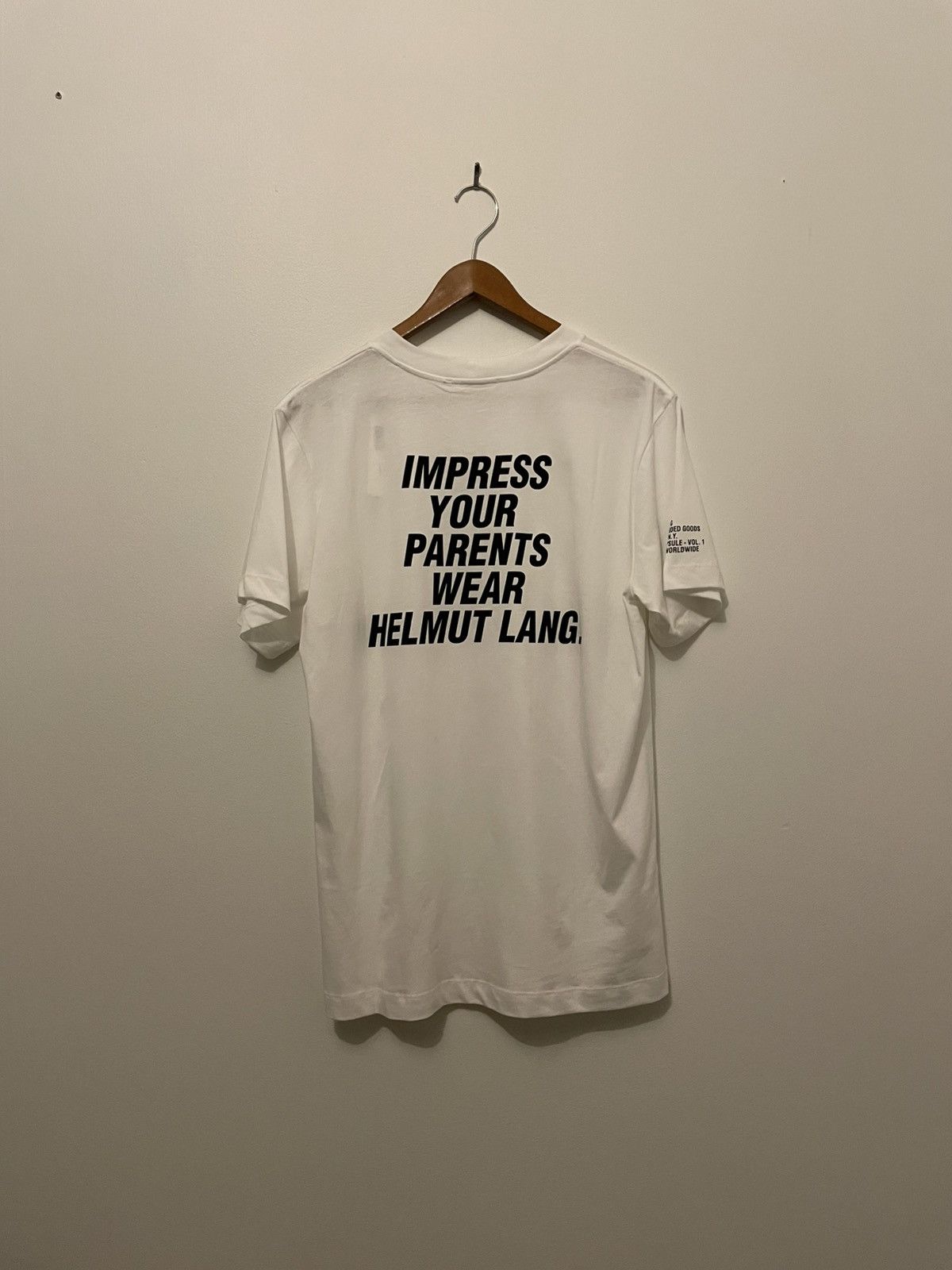 Helmut Lang Helmut Lang “Impress” tee Size US S / EU 44-46 / 1 - 2 Thumbnail