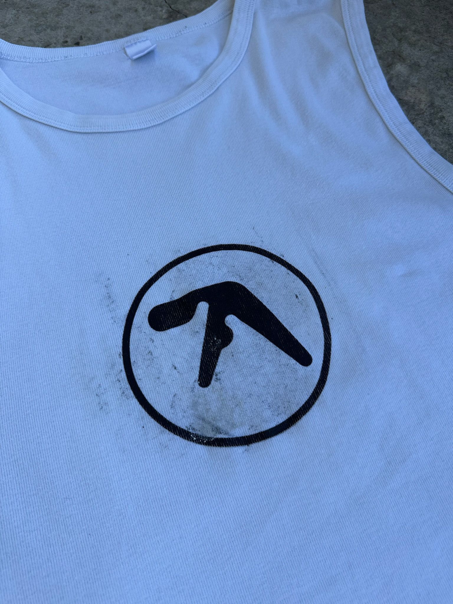 Apex Vintage APHEX TWIN Logo Scratching Tank Tops Size US L / EU 52-54 / 3 - 10 Thumbnail