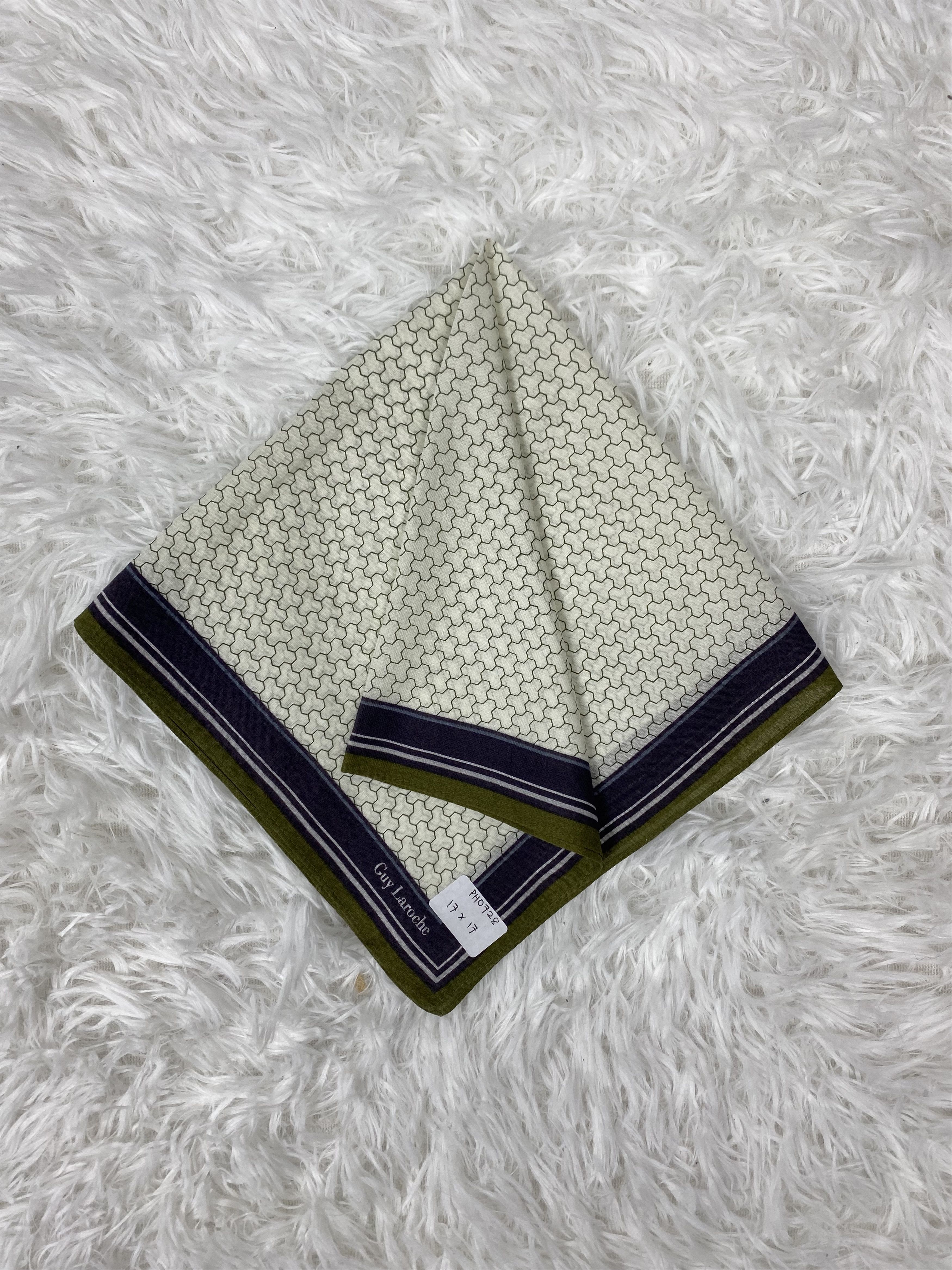 Guy Laroche × Vintage Vintage Guy Laroche Handkerchief Neckerchief PH0728 Size ONE SIZE - 1 Thumbnail