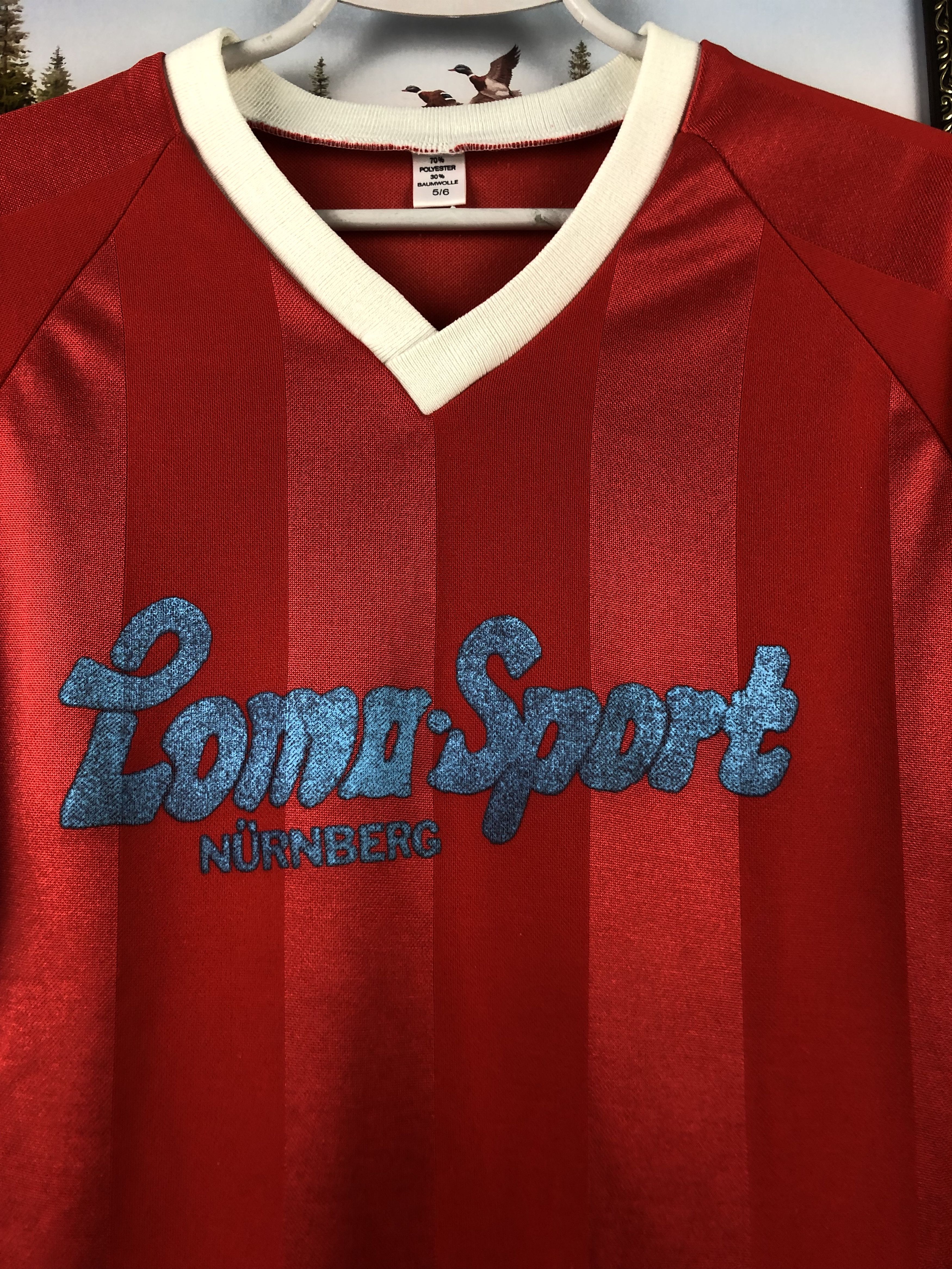 Vintage Vintage 80s TSV Kornburg Football Shirt Soccer Jersey Trikot Size US M / EU 48-50 / 2 - 6 Thumbnail