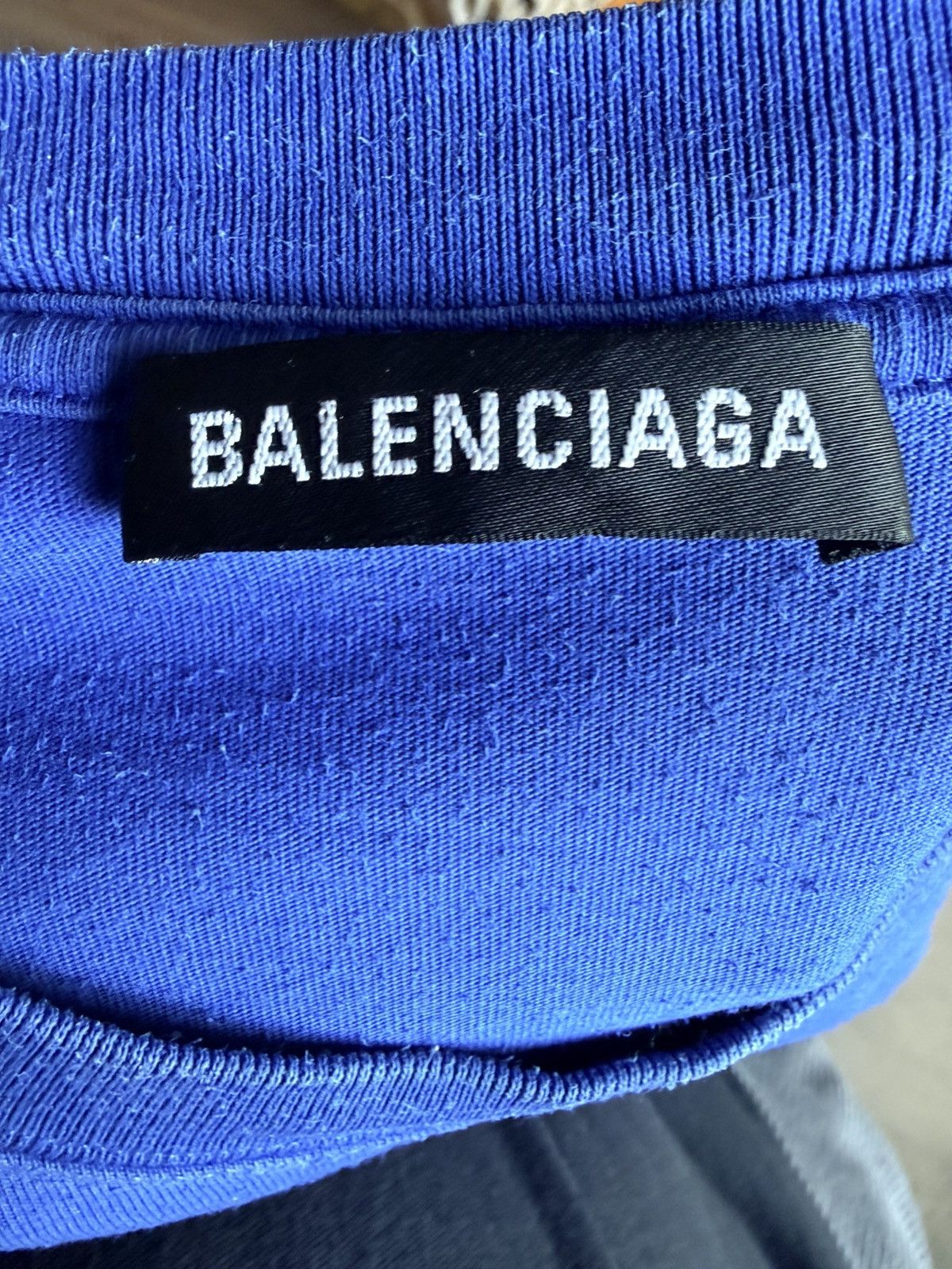 Balenciaga Balenciaga News BLNCG NEWS 24/7 T-SHIRT Blue S Size US S / EU 44-46 / 1 - 3 Thumbnail