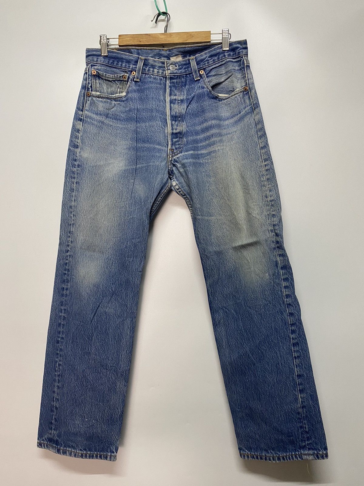 Levi's × Levi's Vintage Clothing Vintage Levi’s 501xx Jeans Men’s 34x32 Button Fly Denim Size US 34 / EU 50 - 1 Thumbnail