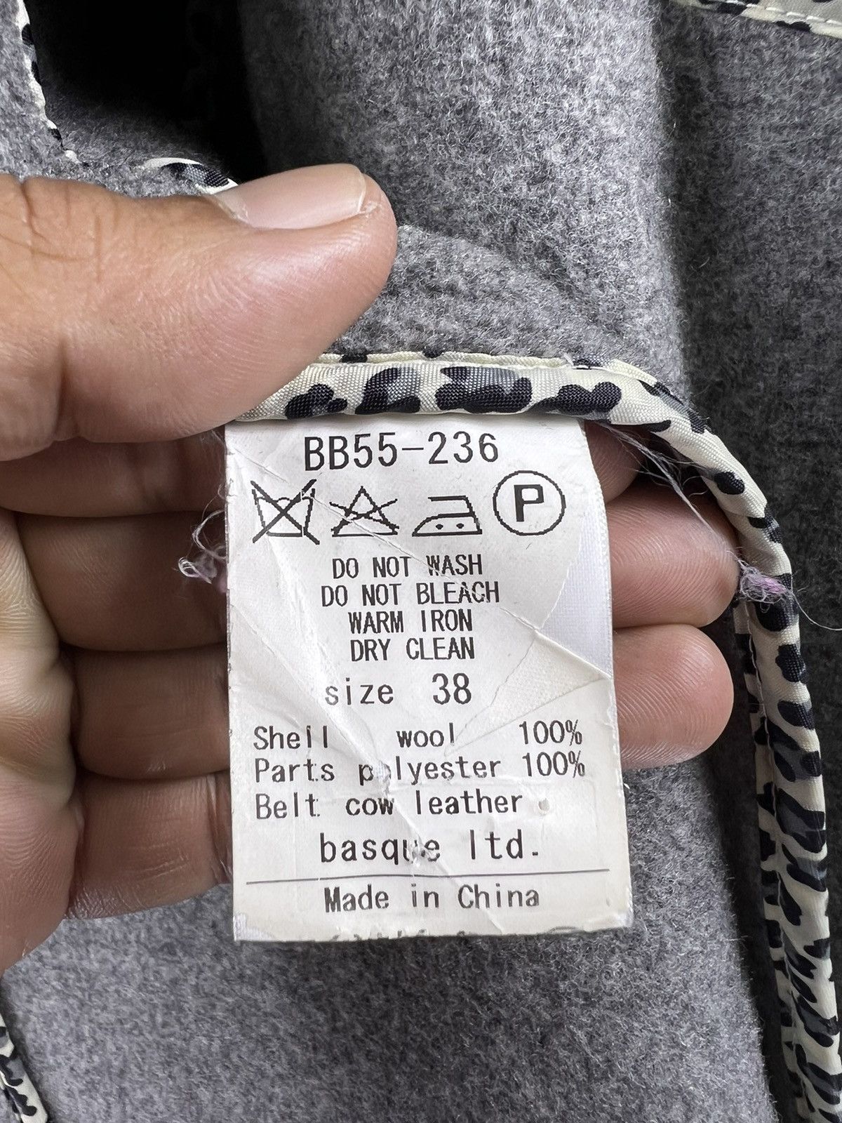 Japanese Brand 🔥 Blanc Basque Wool Long Coat Size S / US 4 / IT 40 - 8 Thumbnail