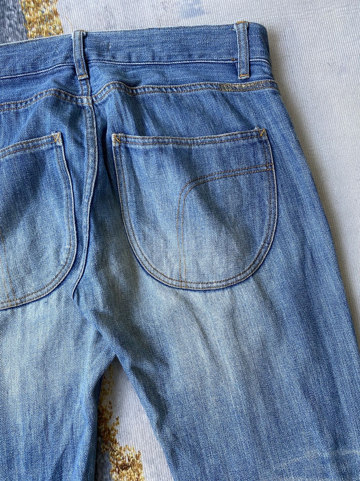 Issey Miyake Vintage 90’s Tsumori Chisato By Issey Miyake Distressed Jean Size US 33 - 15 Thumbnail