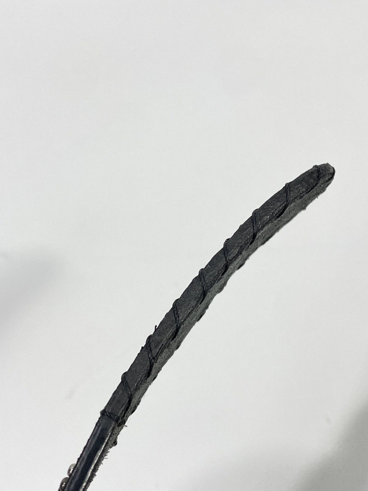 Vintage 🔥LASTDROP🔥 Y2K Avant Garde Stars Studded Opium Leather Belt Size ONE SIZE - 18 Thumbnail