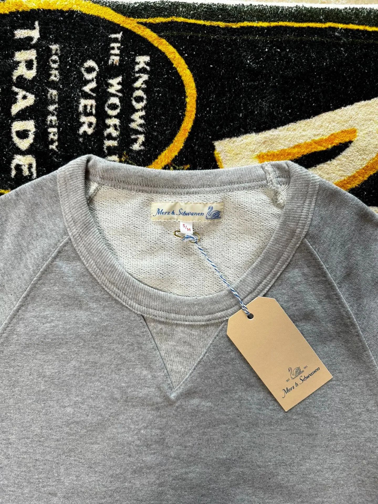 Merz B. Schwanen Merz B.Schwanen 342T Cotton Crewneck Sweatshirt. Size US M / EU 48-50 / 2 - 3 Thumbnail