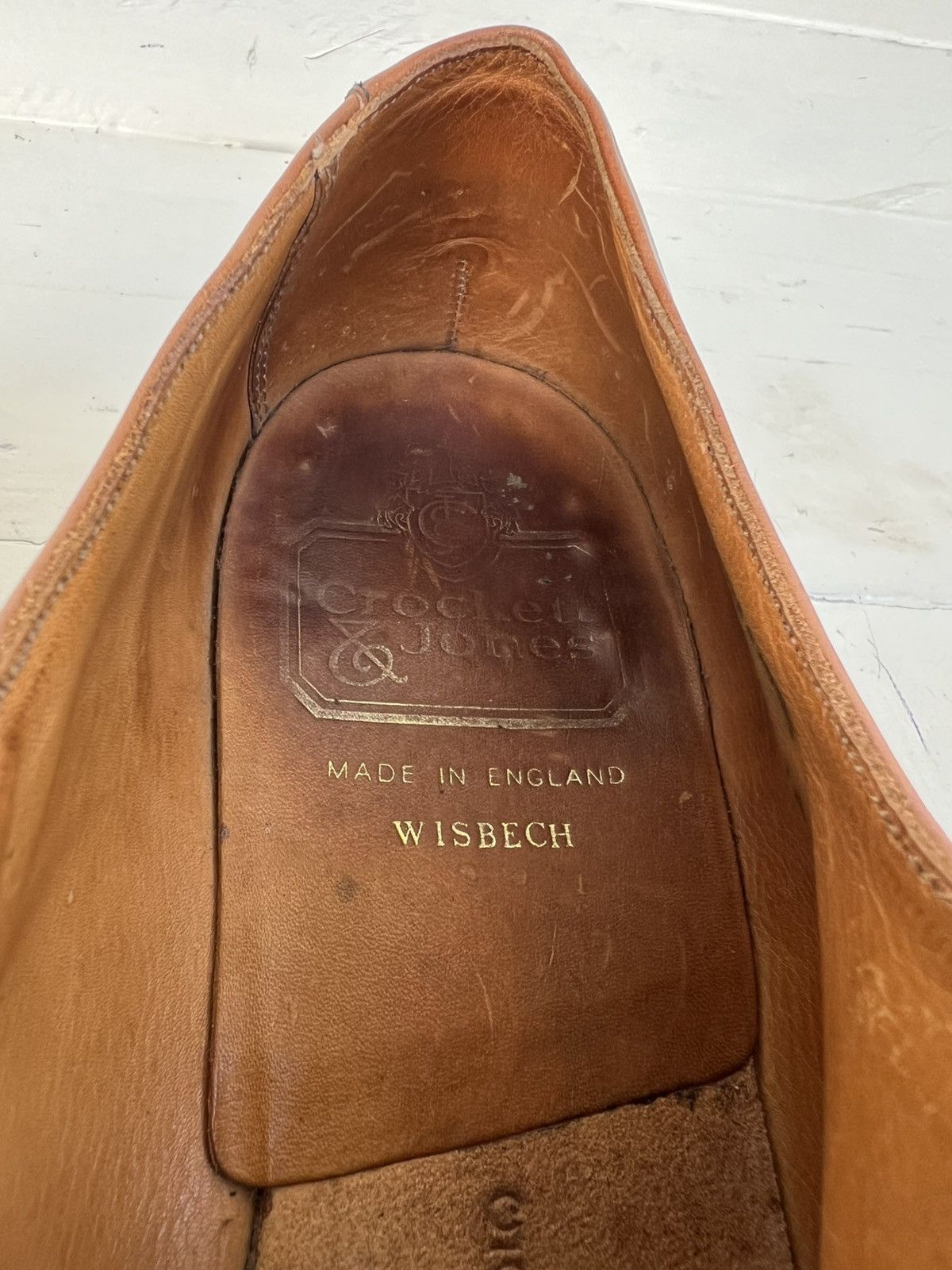 Crockett & Jones VTG Crockett & Jones Brown Leather Derby Dress Shoes Size US 9 / EU 42 - 15 Thumbnail