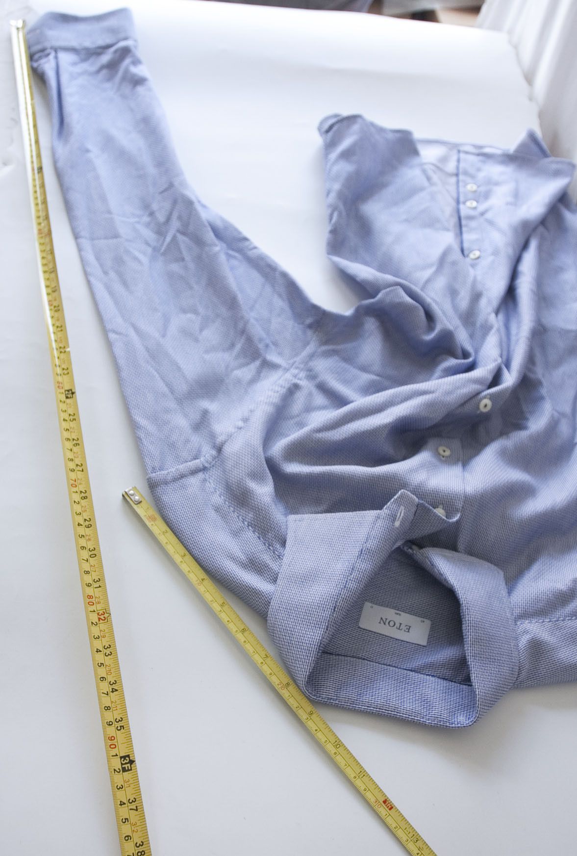 Eton Eton Shirt Cotton Slim Size 17/43 Blue Size US L / EU 52-54 / 3 - 5 Thumbnail