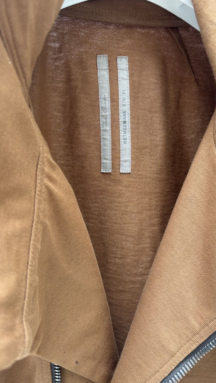 Rick Owens 21FW RICK OWENS BAUHAUS ZIP UP Size US S / EU 44-46 / 1 - 4 Thumbnail