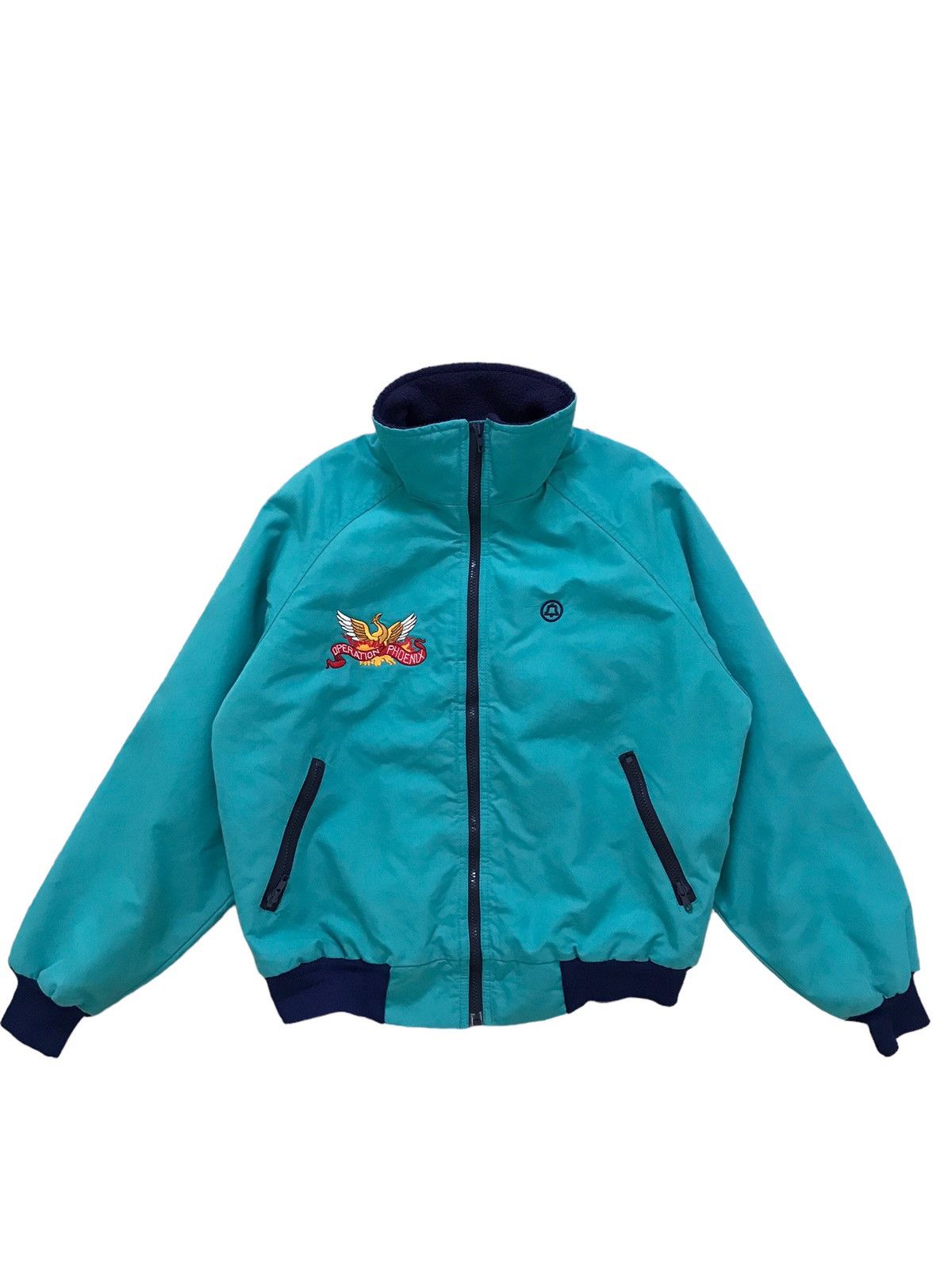 Vintage Vintage Operation Phoenix WW2 Polar Fleece Bomber Jacket Size US M / EU 48-50 / 2 - 6 Thumbnail