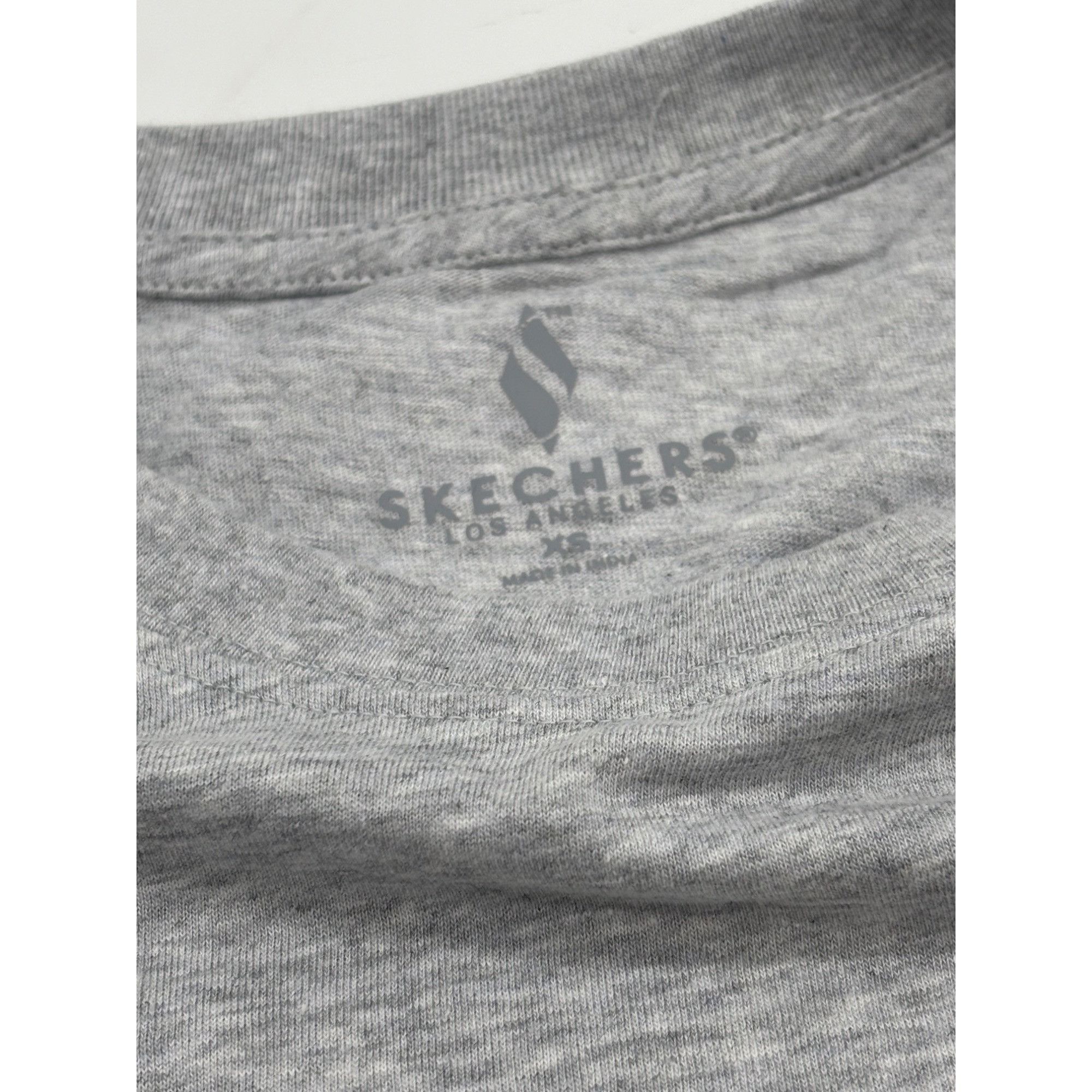SKECHERS Skechers Women's GOlounge Stacked Long Sleeve Tee, Light Gra Size XS / US 0-2 / IT 36-38 - 9 Thumbnail