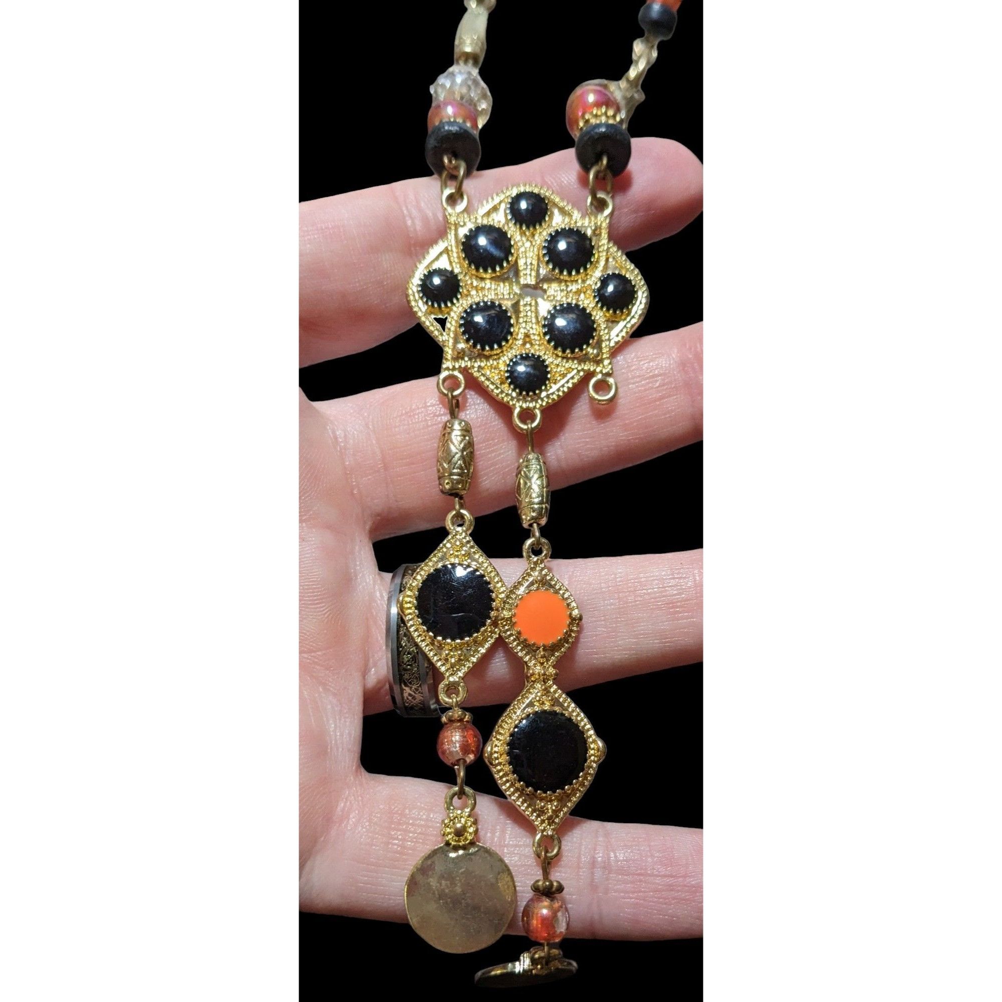 Other Ruby Rd. Beaded Bohemian Tassel Necklace Size ONE SIZE - 5 Thumbnail