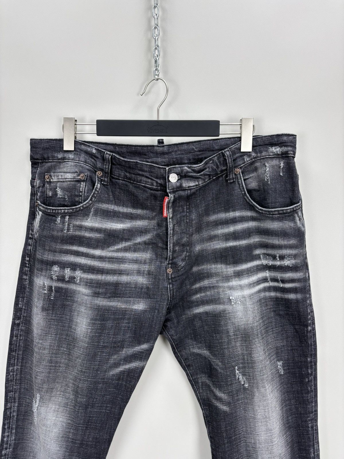 Dsquared2 Mens jeans Dsquared2 Size 56 Color Black Size US 37 - 3 Thumbnail