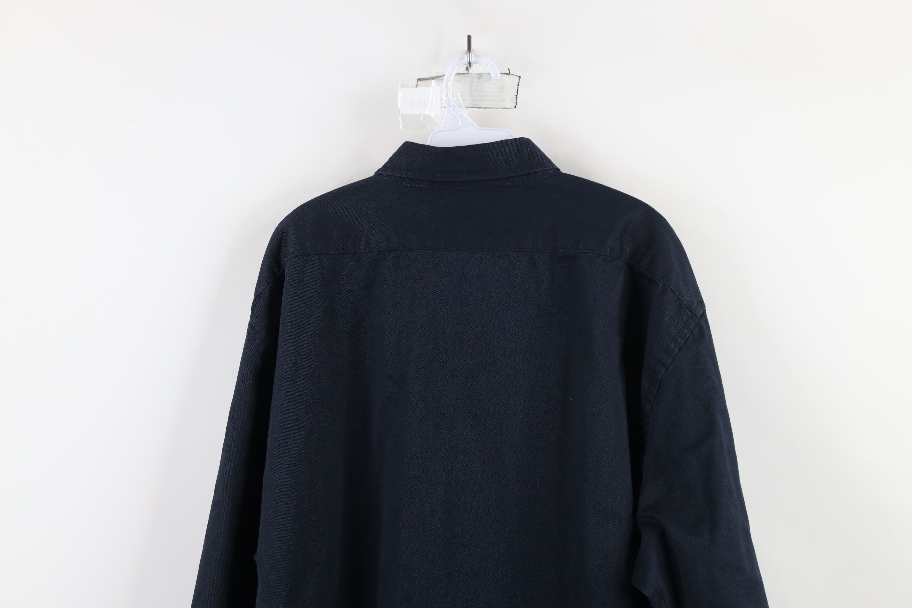 Vintage Deadstock Vintage 90s Streetwear Twill Button Down Shirt Size US XL / EU 56 / 4 - 12 Thumbnail