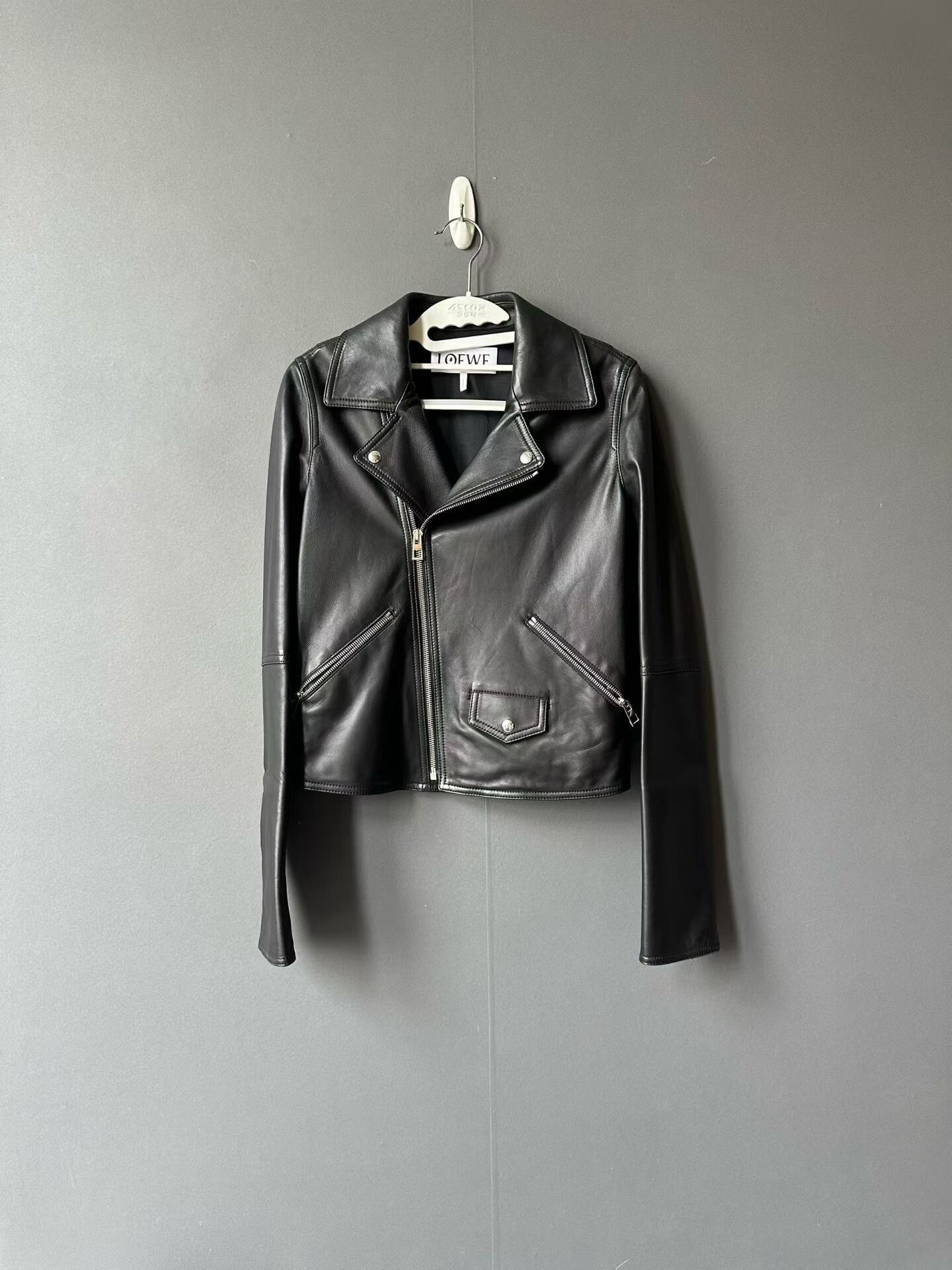 Loewe Loewe Motorcycle Leather Jacket Size XS / US 0-2 / IT 36-38 - 1 Thumbnail