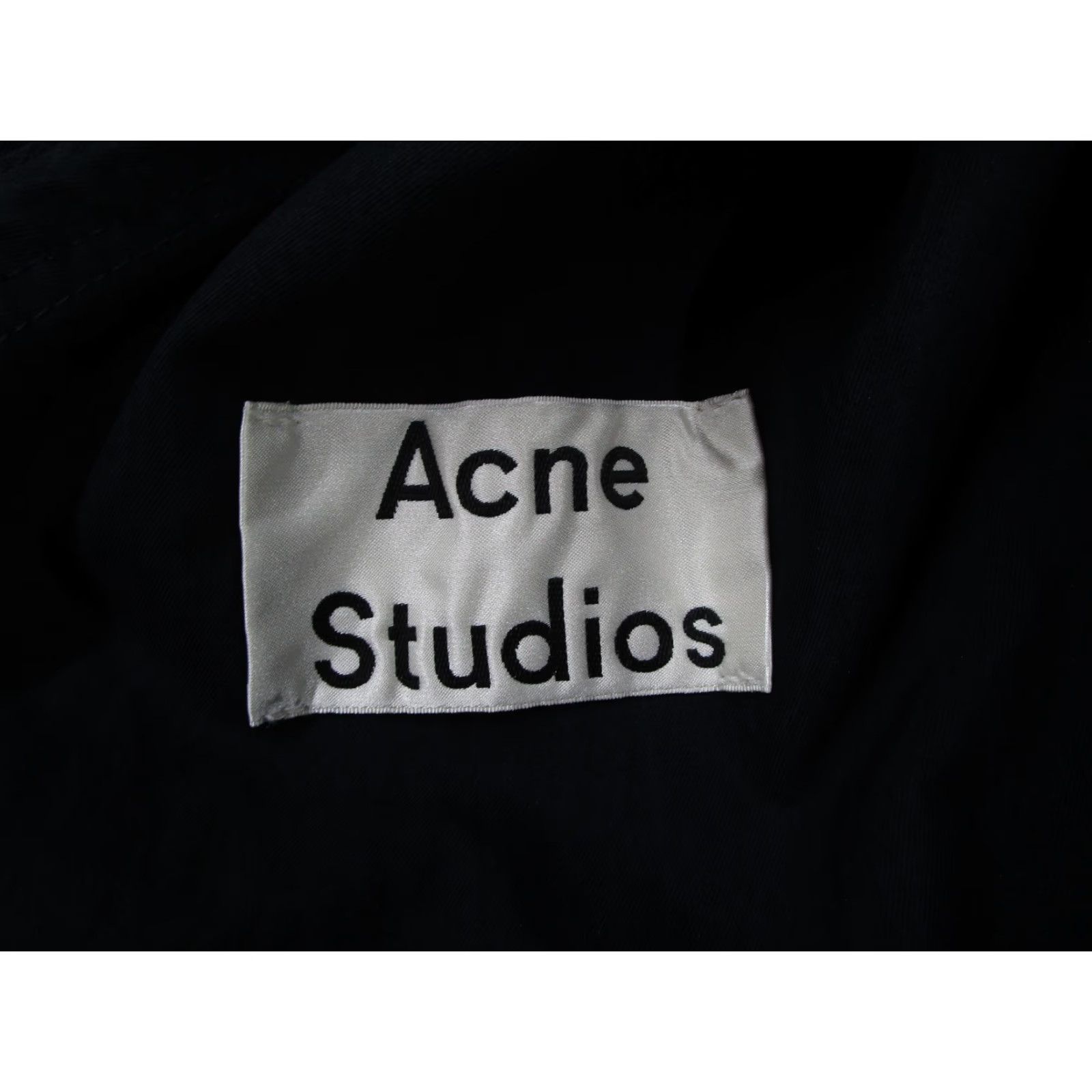 Acne Studios Acne Studios Jacket Mens 50 Navy Chore Coat Hidden Button Pockets MAWEL PSS18 Size US M / EU 48-50 / 2 - 2 Thumbnail
