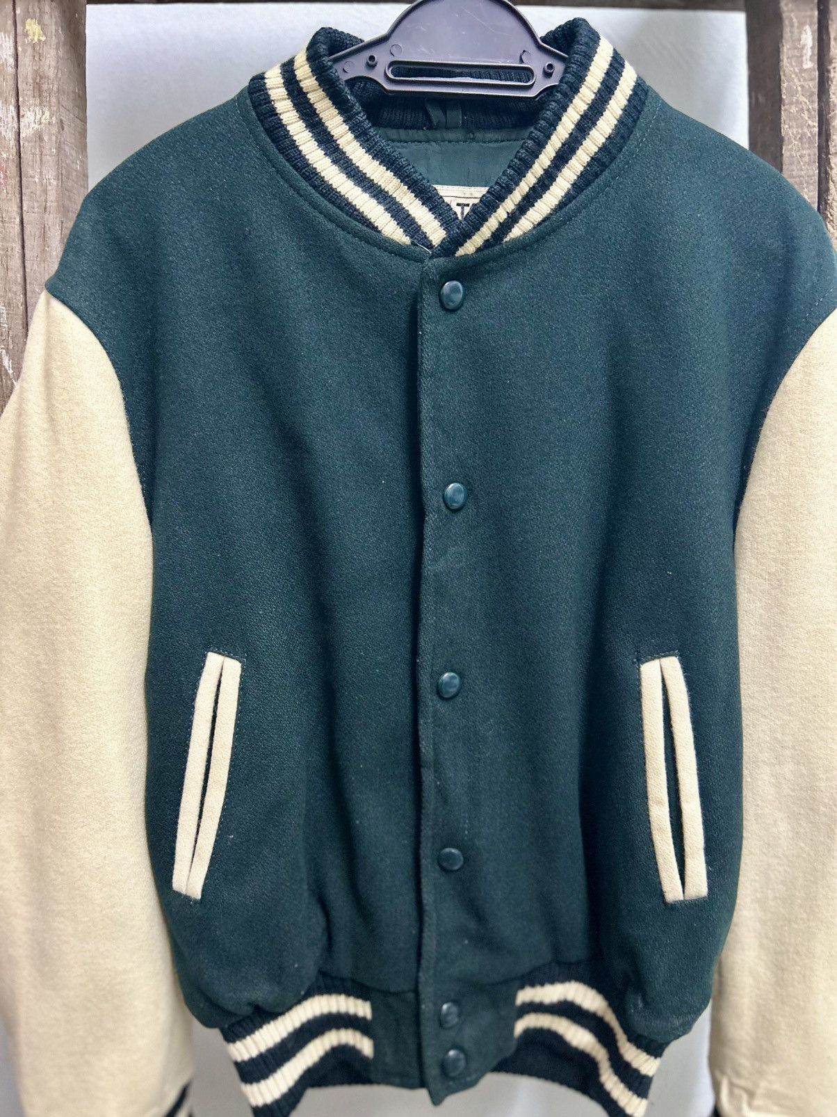 Other Vintage TAC Corporation Wool Varsity Jacket Size US L / EU 52-54 / 3 - 9 Thumbnail