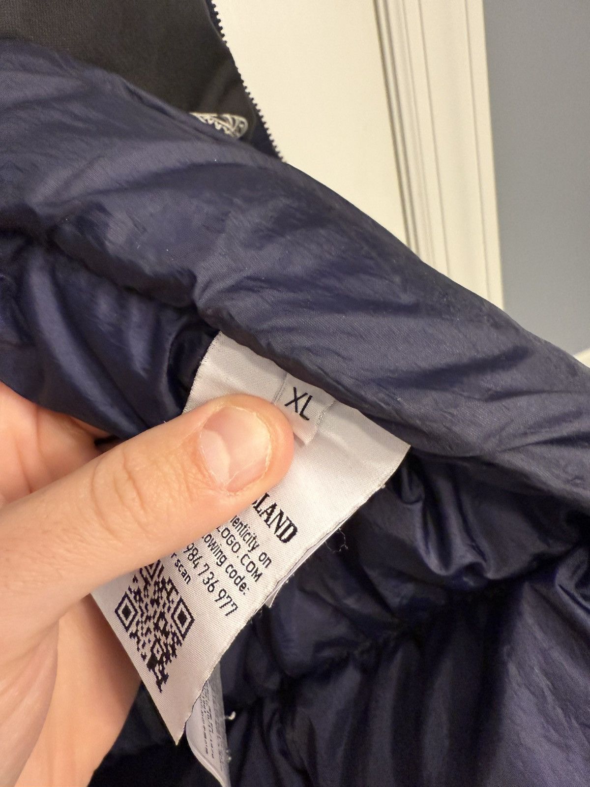 Stone Island Stone island puffer crinkle puffer jacket navy size XL Size US XL / EU 56 / 4 - 9 Thumbnail