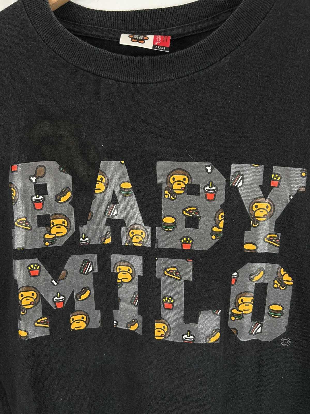 Bape Bape Milo Print T-Shirt Size US L / EU 52-54 / 3 - 3 Thumbnail