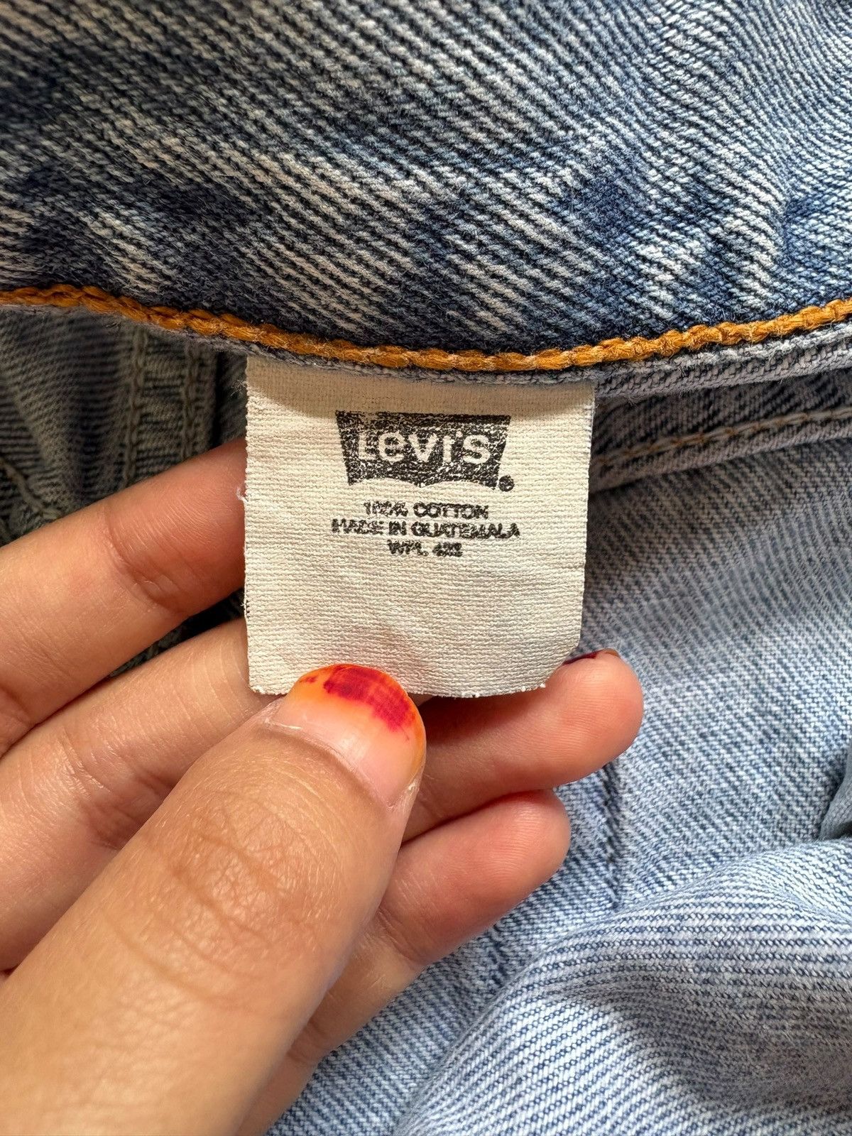 Levi's Vintage 90s Levis 501 Blue Wash Loose Baggy Jeans Size US 36 / EU 52 - 9 Thumbnail