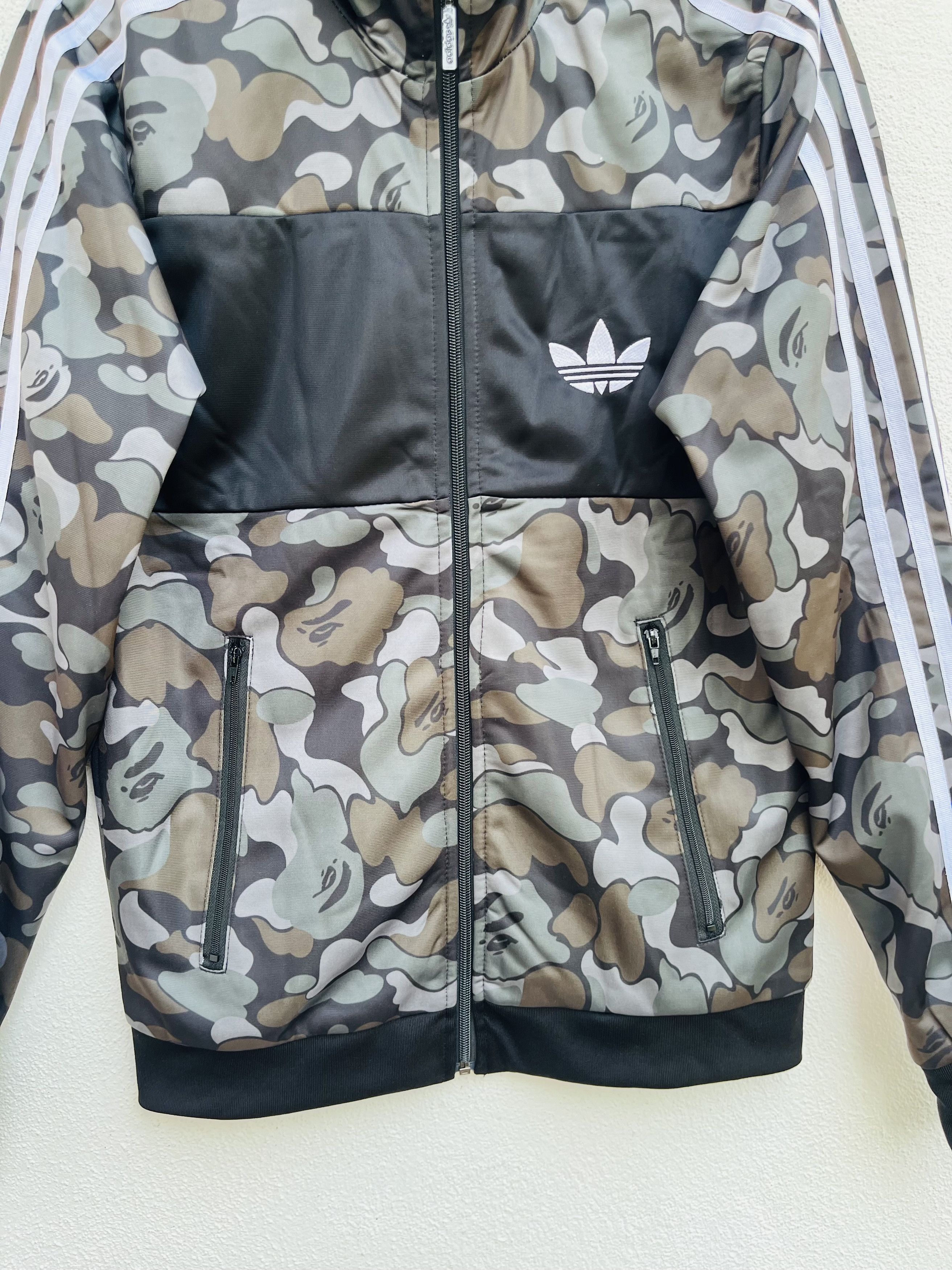 Adidas × Japanese Brand Vintage Adidas Bape Colabration Designed Fashion Style Size US M / EU 48-50 / 2 - 4 Thumbnail