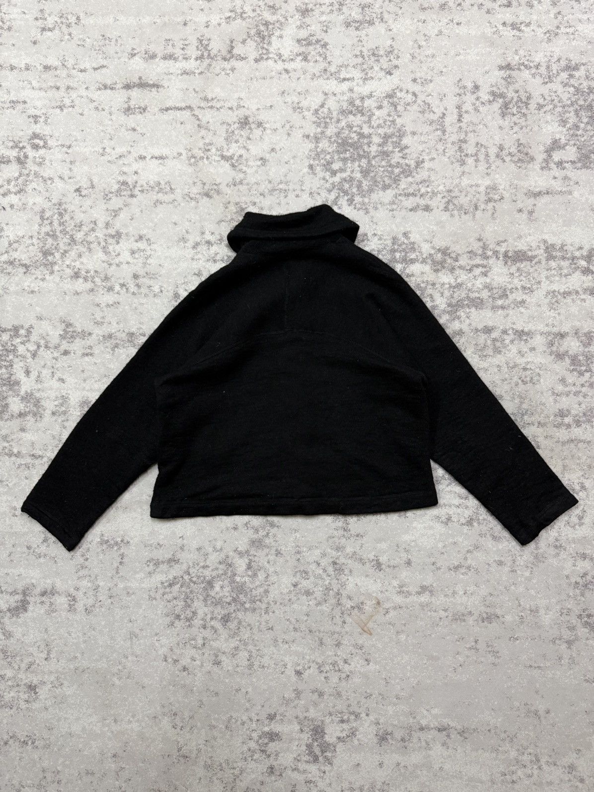 Issey Miyake me Issey Miyake Mohair Button Up Cropped Jacket Size M / US 6-8 / IT 42-44 - 12 Thumbnail