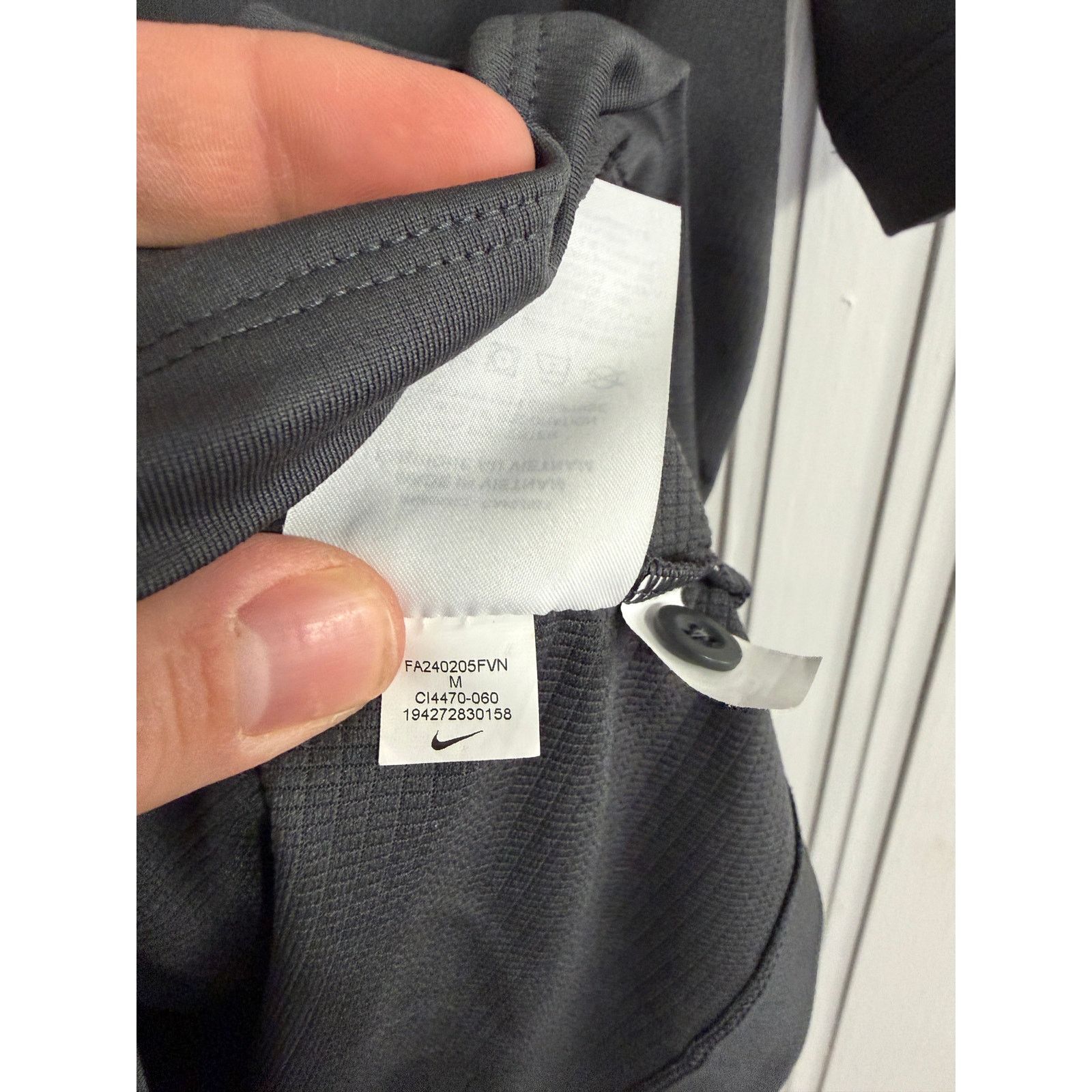 Nike Minnesota Gophers Gray Nike Dri-Fit Polo Size Medium Size US M / EU 48-50 / 2 - 6 Thumbnail