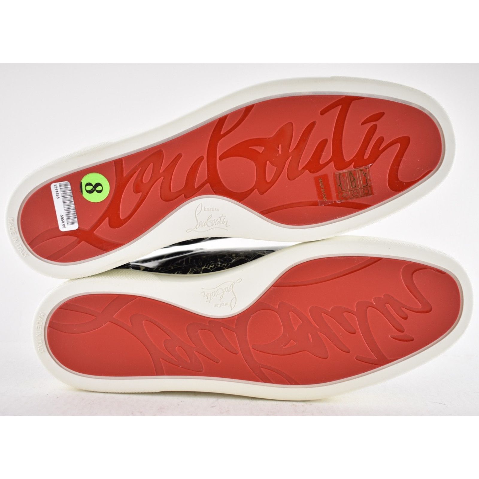 Christian Louboutin Christian Louboutin Seavaste Orlato Flat Black Nicograf Low Size US 11 / EU 44 - 12 Thumbnail