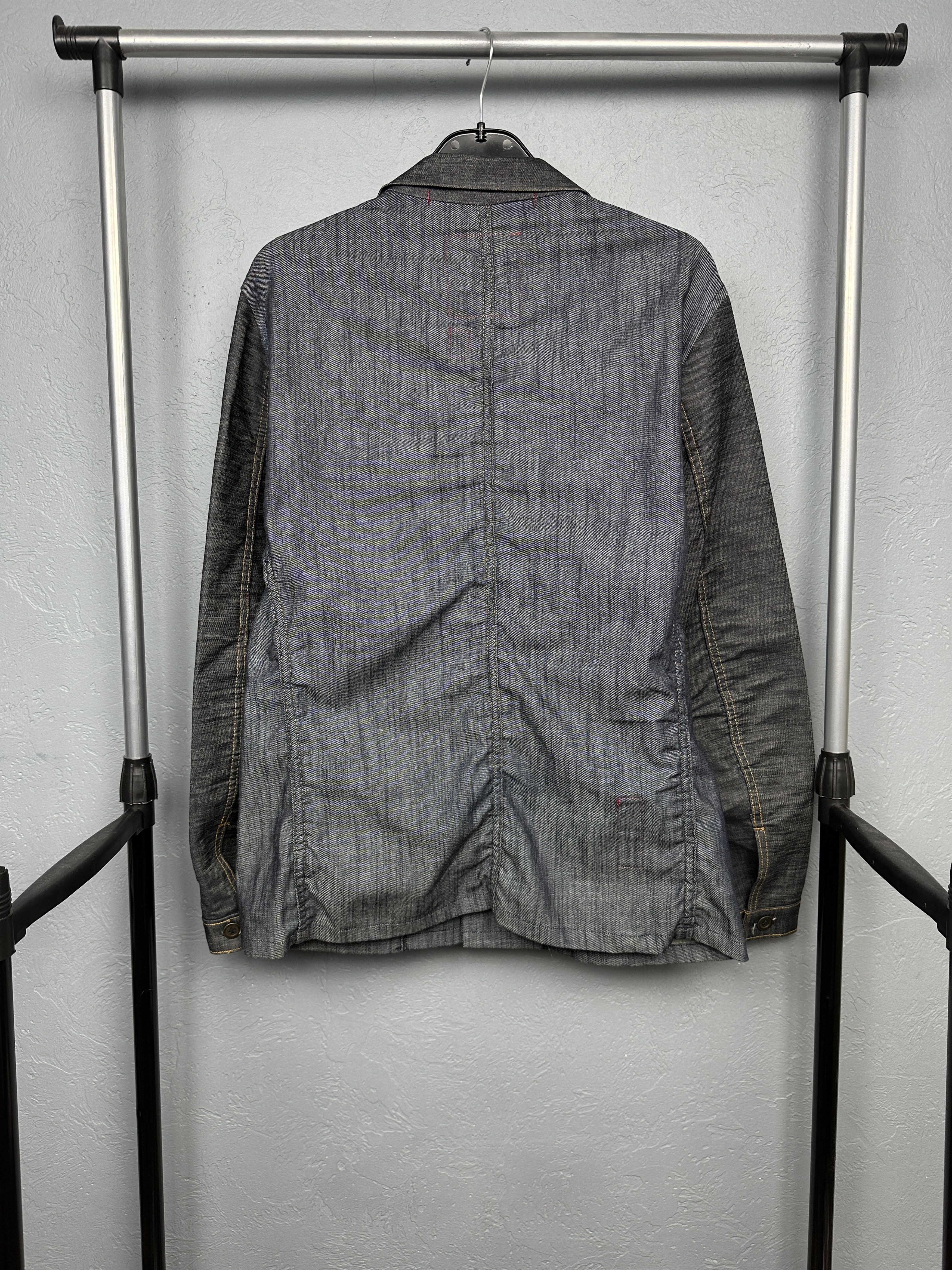 Bolongaro Trevor Bolongaro Trevor Mens Denim Shirt Overshirt Blazer Size US L / EU 52-54 / 3 - 5 Thumbnail