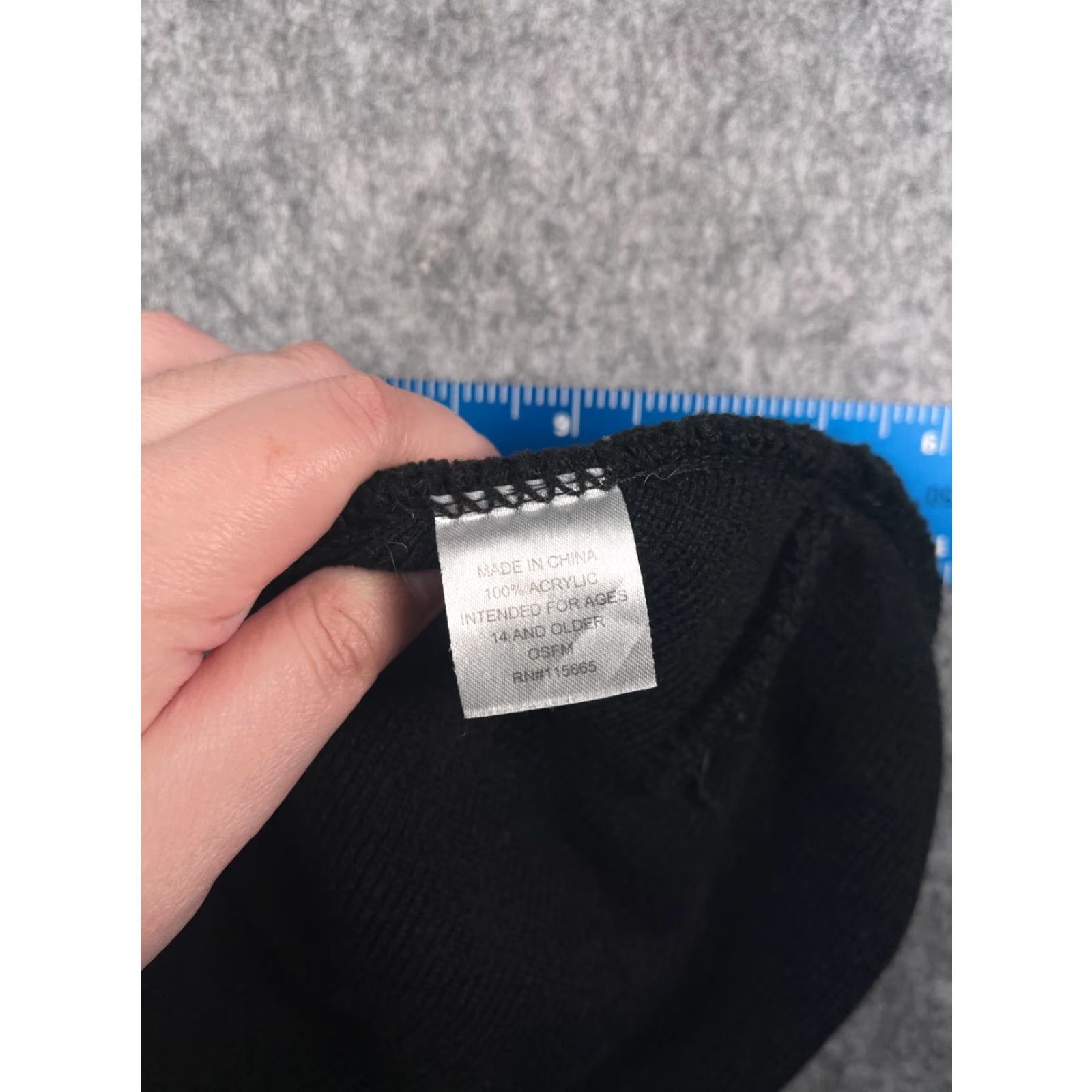 Dickies Dickies Beanie Toque Adult One Size Black Knit 100% Acrylic Snow Ski Workwear Knit Hat Mens Beanie 90s Outdoor Logo Ski Work Dickies Size ONE SIZE - 7 Thumbnail
