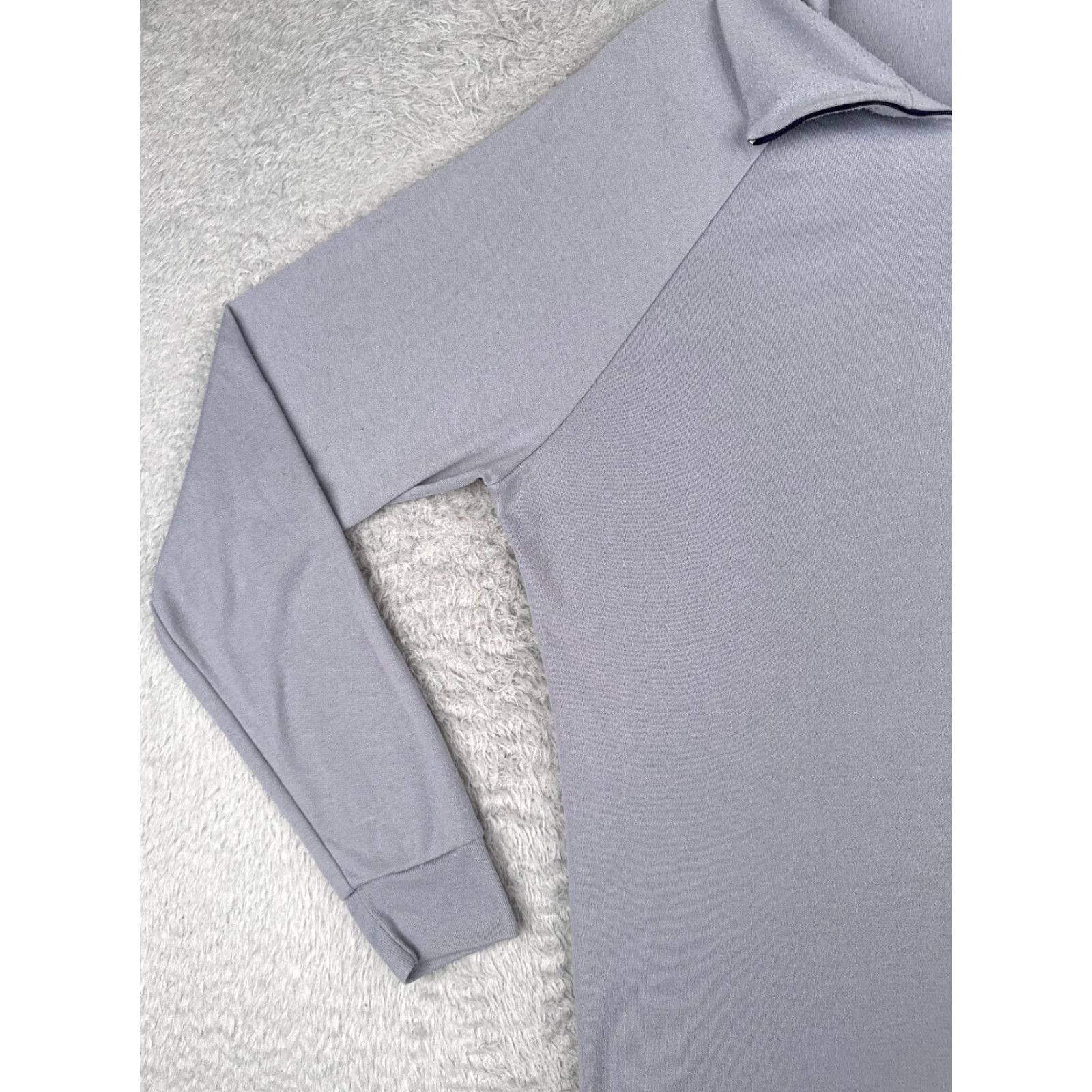 Patagonia Patagonia Sweater Unisex Adults XL Gray 1/4 Zip Capilene Mock Neck Pullover Cardigan Outdoor Winter Fall Spring Lightweight Size XL / US 12-14 / IT 48-50 - 3 Thumbnail