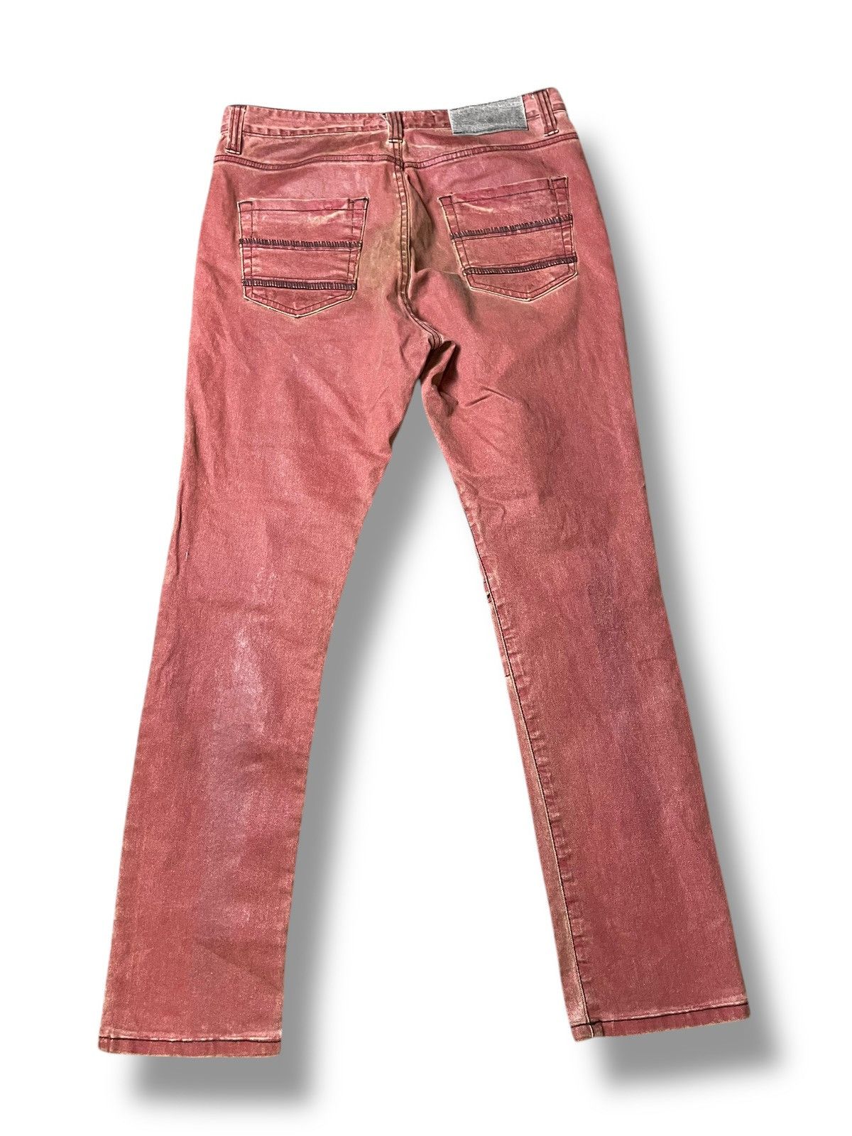 Vintage Vintage ILDF Distressed Denim Slim Jeans (92) Size US 33 - 10 Thumbnail