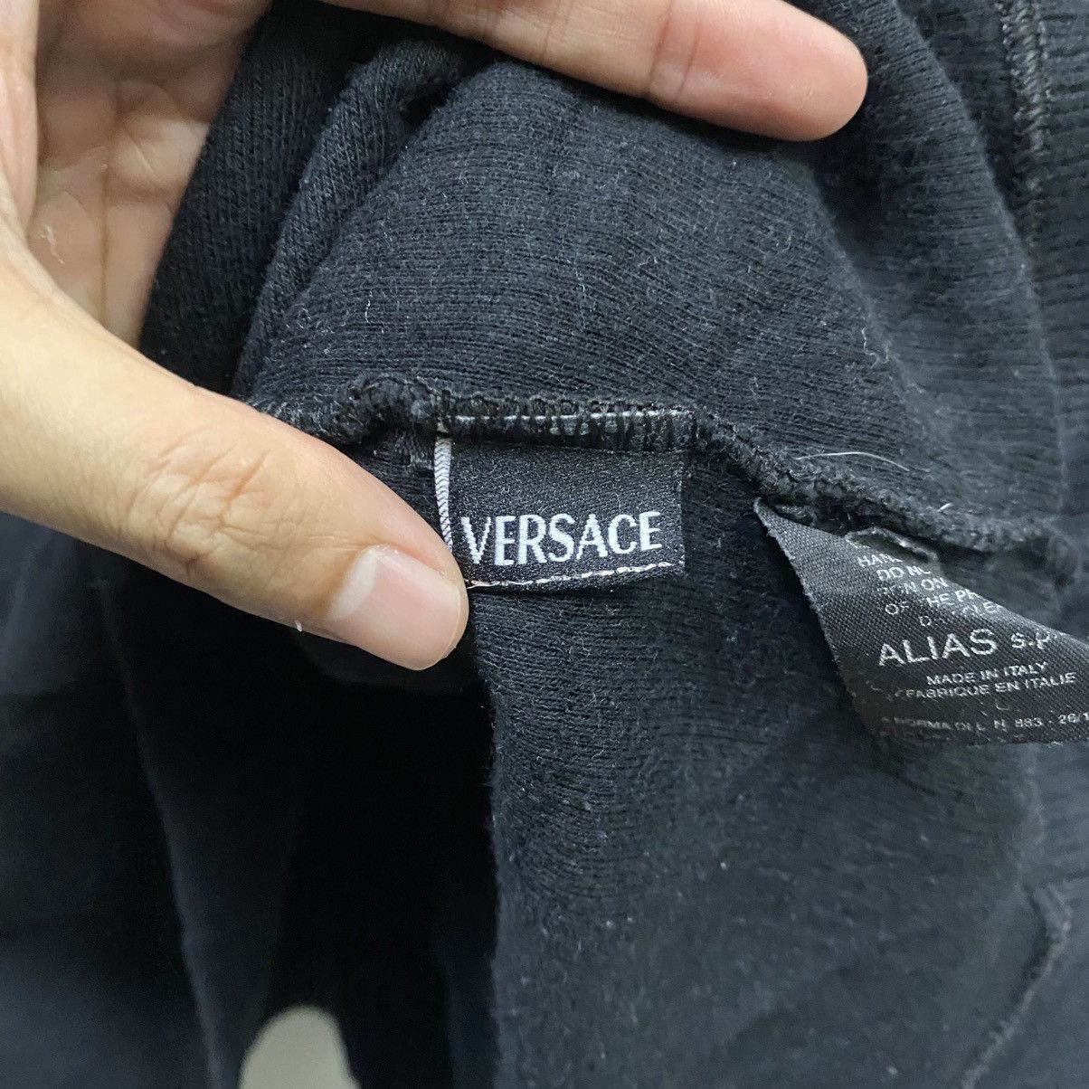 Versace VINTAGE Versace Sport Black Red Medusa Long Sleeve T-Shirt Size US XL / EU 56 / 4 - 10 Thumbnail