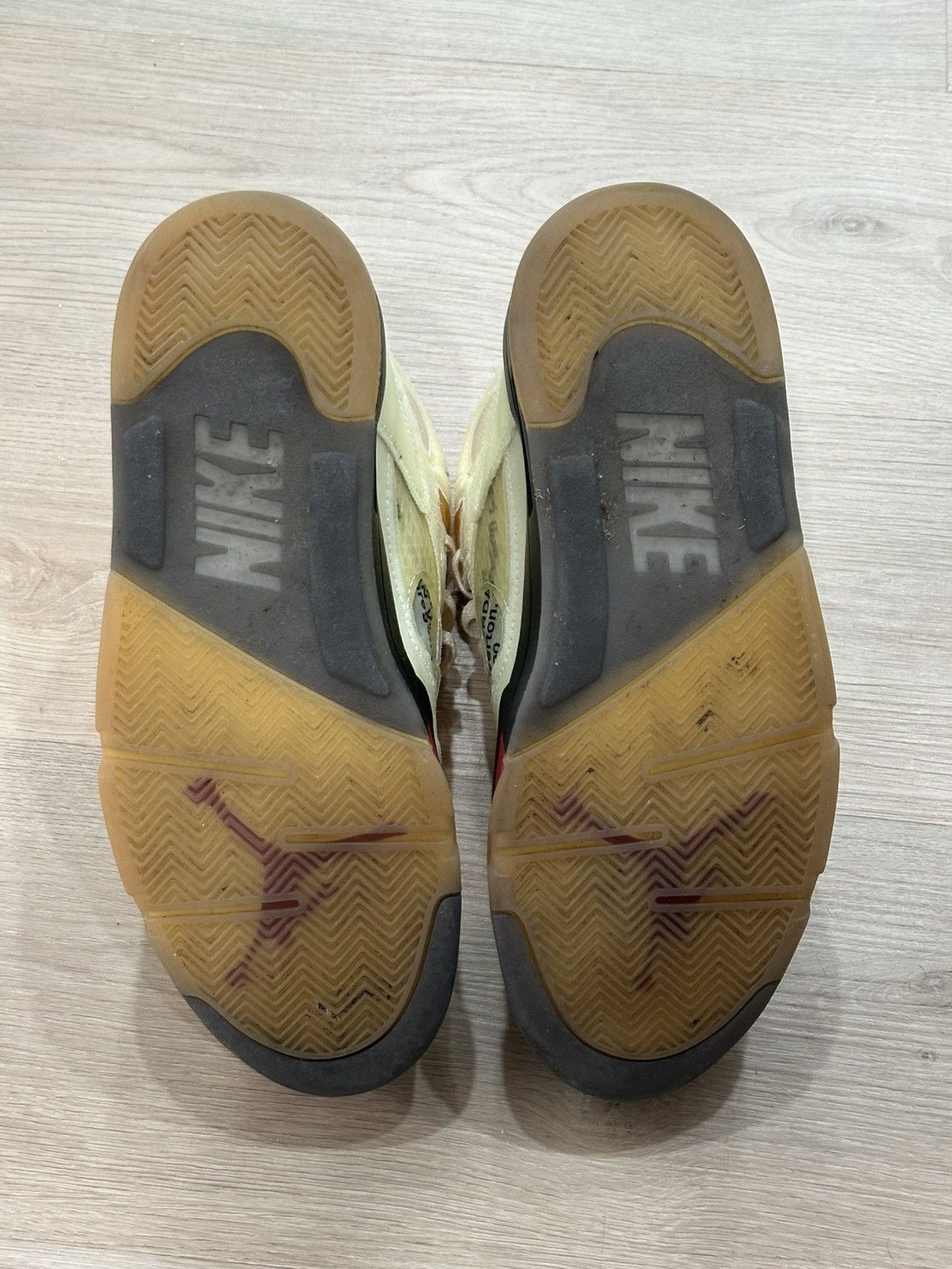 Jordan Brand × Off-White Off white jordan 5 sail Size US 11 / EU 44 - 6 Thumbnail