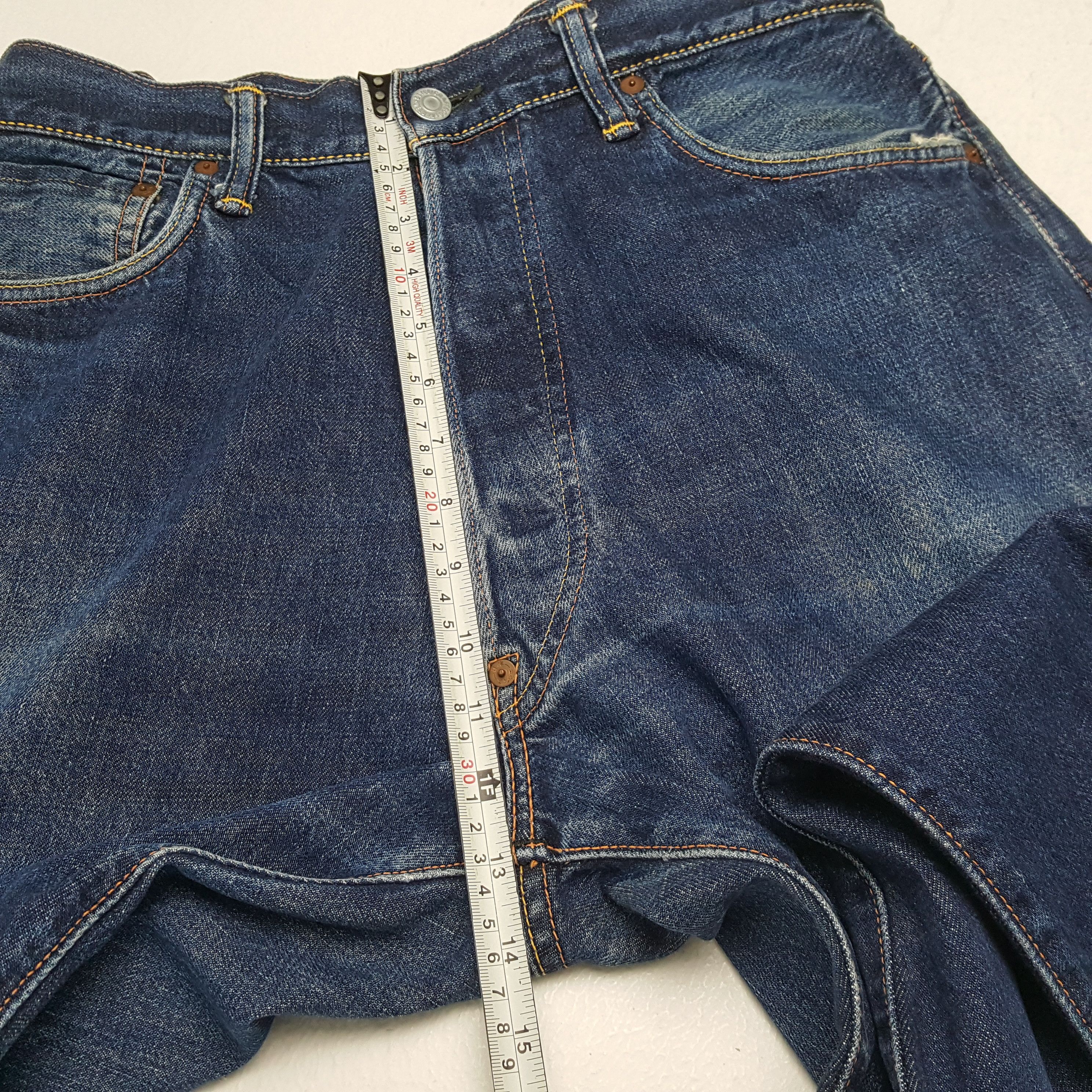 Evisu EVISU Jeans Japanese Brand Streetwear Custom Daicock Style Size US 31 - 8 Thumbnail