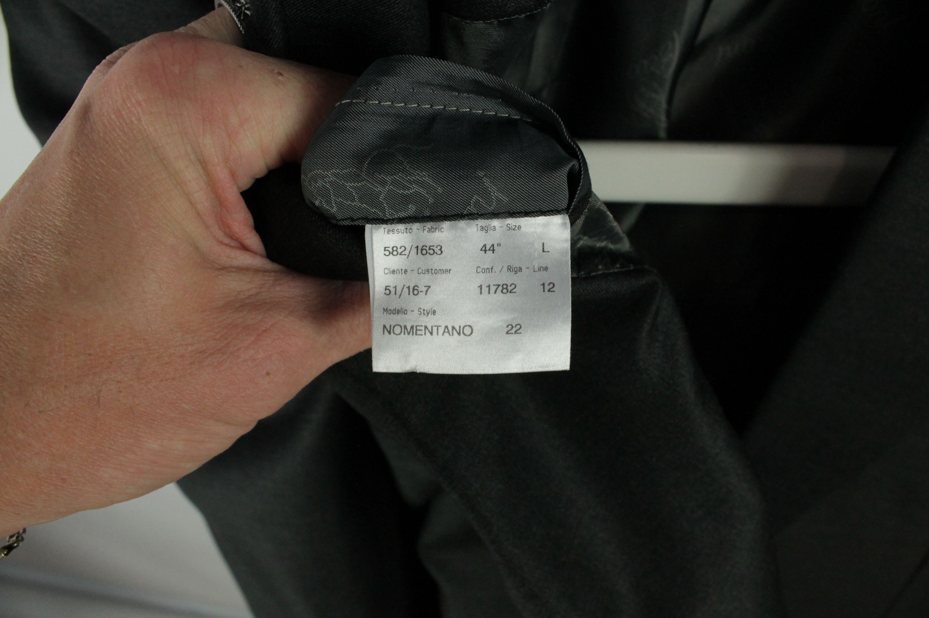 Brioni Brioni Nomentano Gray Wool Regular Fit Suit Blazer Jacket Size US L / EU 52-54 / 3 - 9 Thumbnail